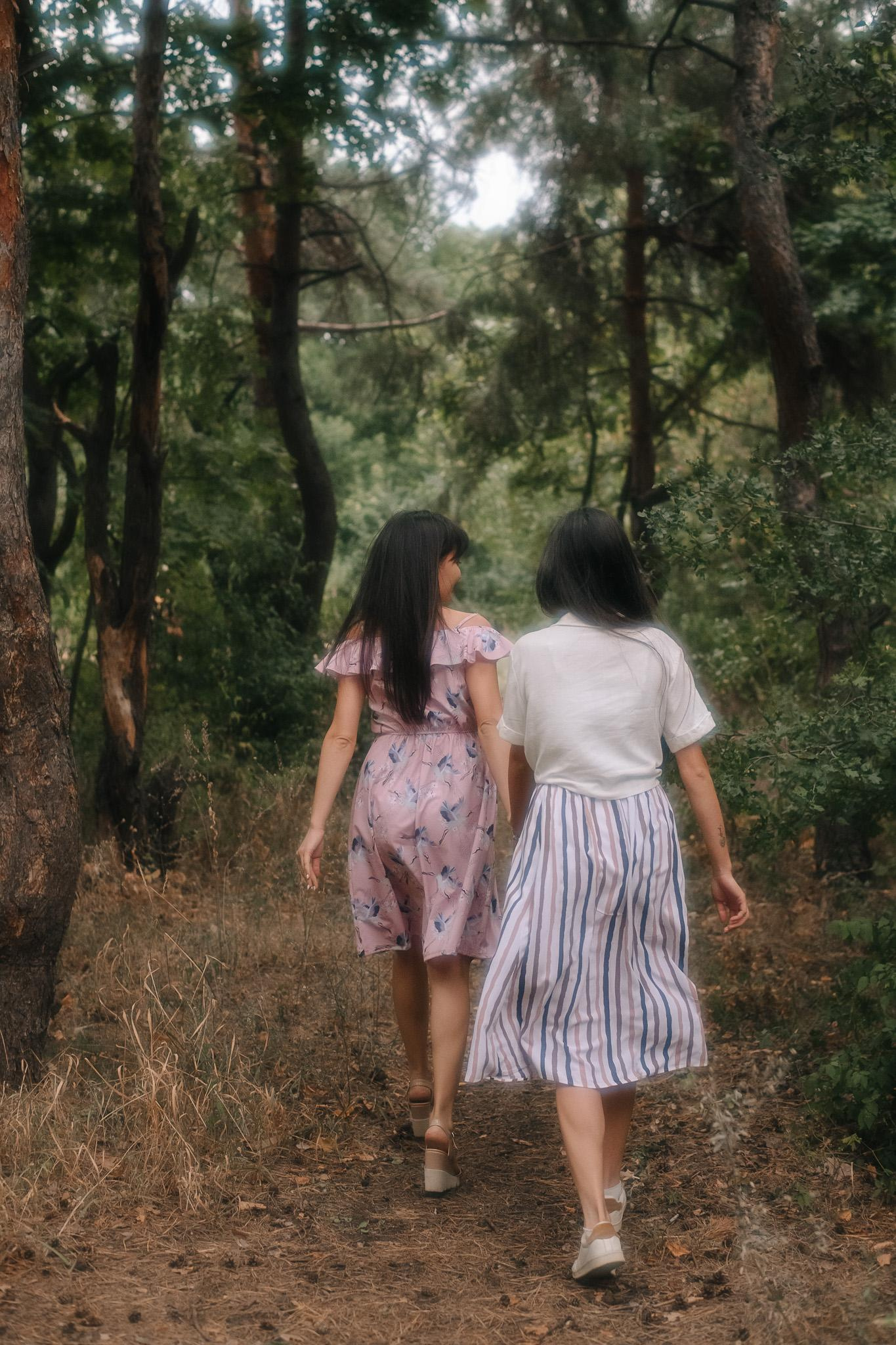 Сестренки Ольга и Ирина. Фотограф Валерия Голубева (Миронова)