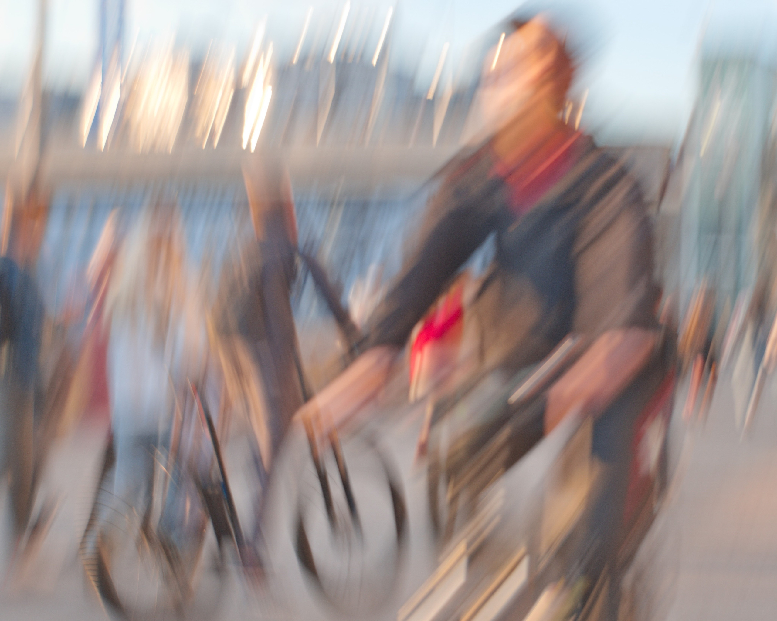 Фрагмент работы фотохудожника Андрея Фанг "На набережной"