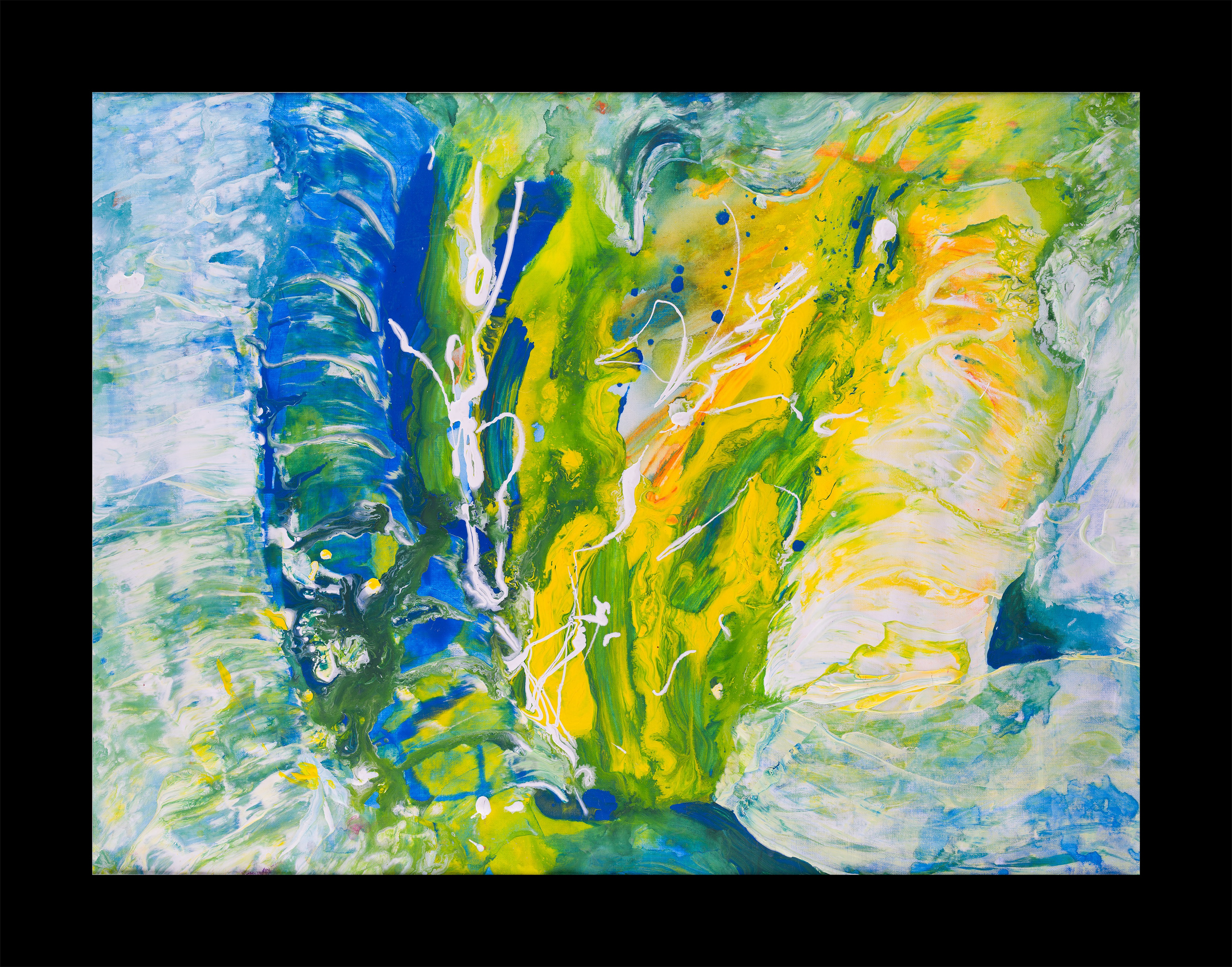 Художник Шадрина Юлия и ее картина «ТОТ САМЫЙ ТОПОЛЬ НА&nbsp;КРАЮ ПРУДА», съемка от Koval Production ( Интерьерный фотограф Коваль Илья)