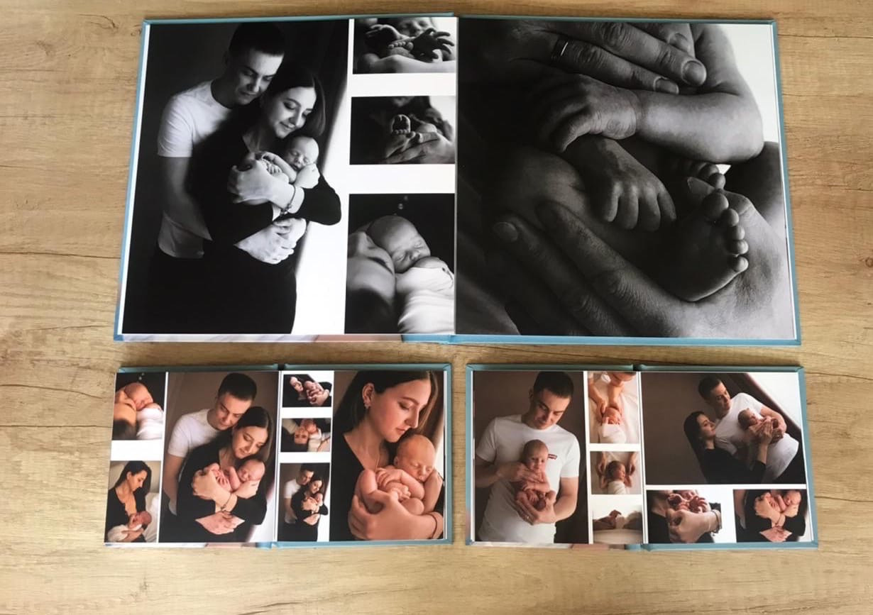 Фотокнига. Фотограф новорожденных в Воронеже