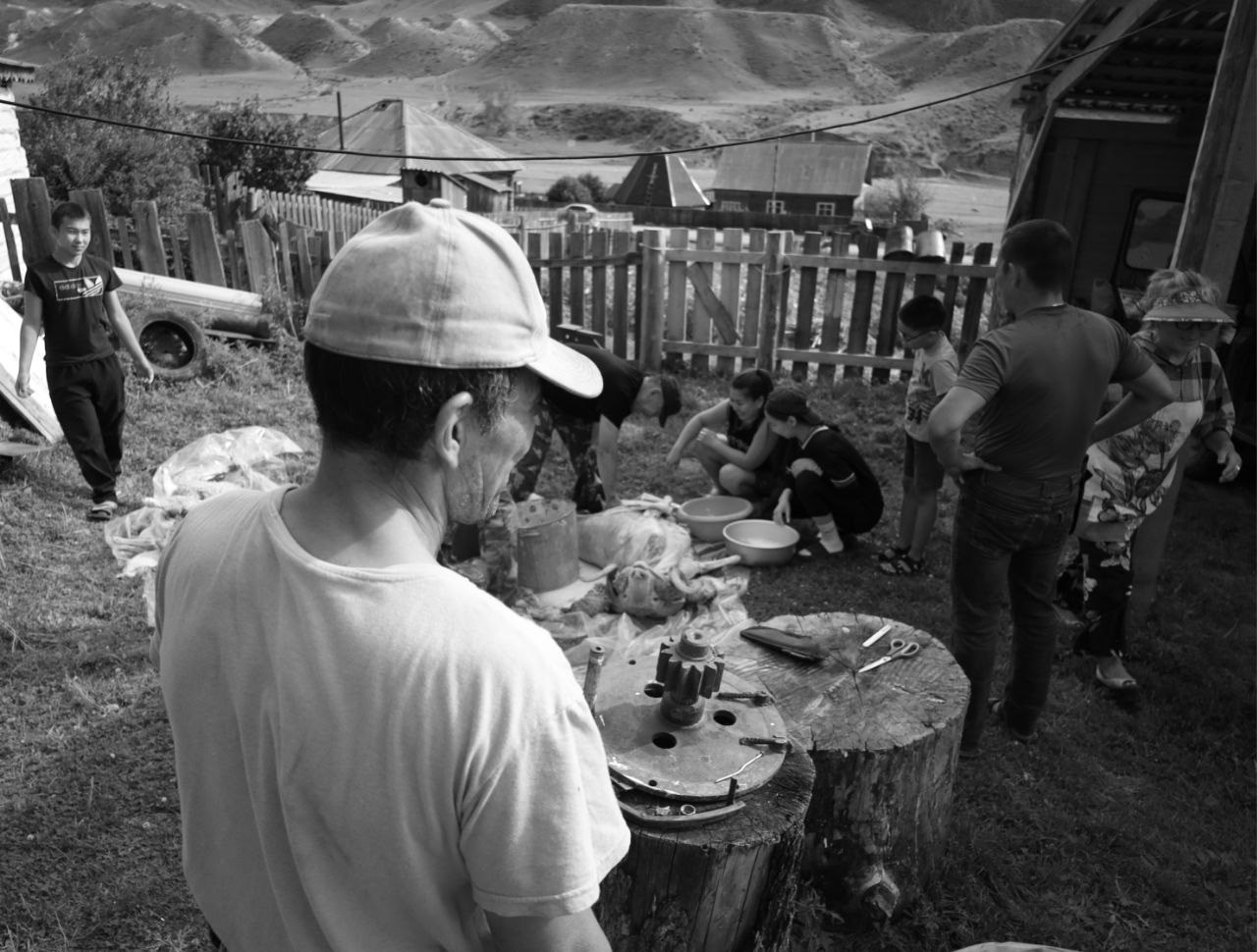 Быт местных в Алтайских сёлах. Povarov