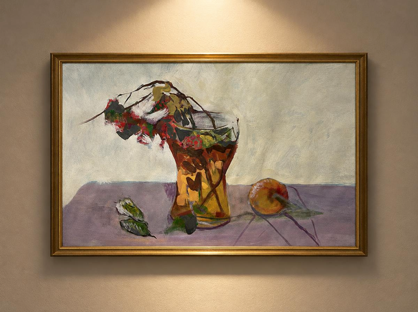 Заказать картину маслом на холсте "Рябина (67)". Р. Оганян