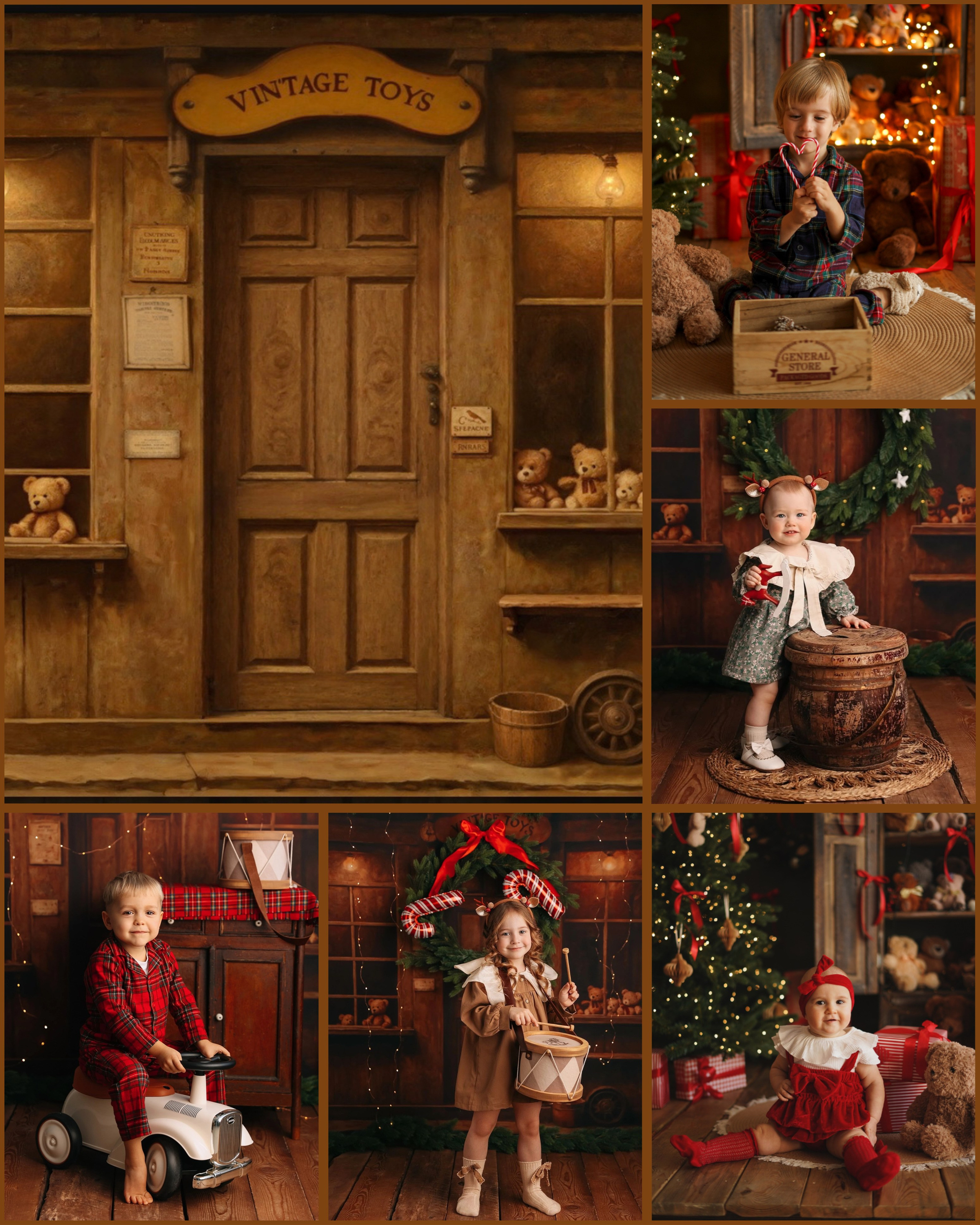 Новогодние фотосессии 2026. Профессиональная детская и семейная фотостудия в Краснодаре