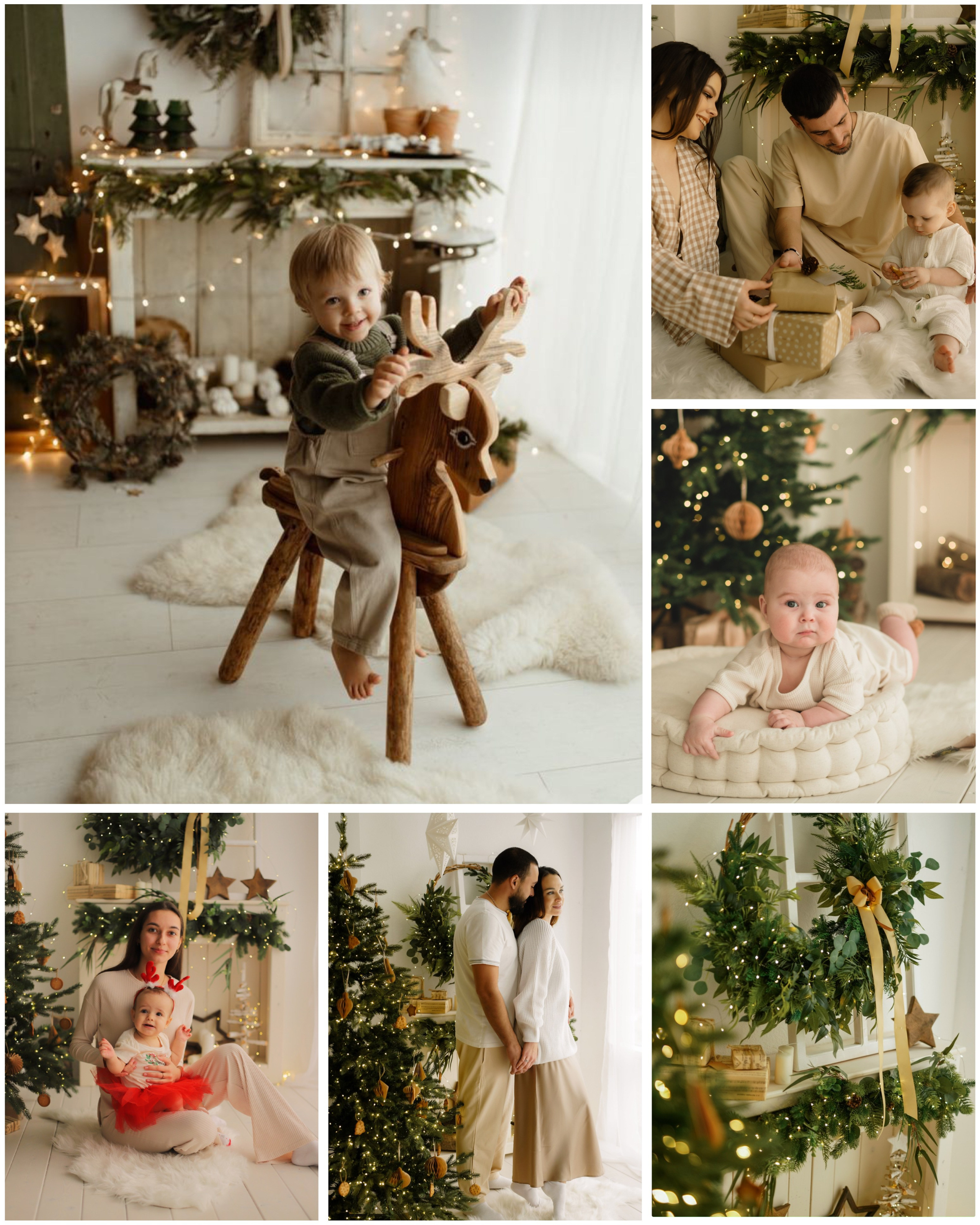 Новогодние фотосессии 2026. Профессиональная детская и семейная фотостудия в Краснодаре