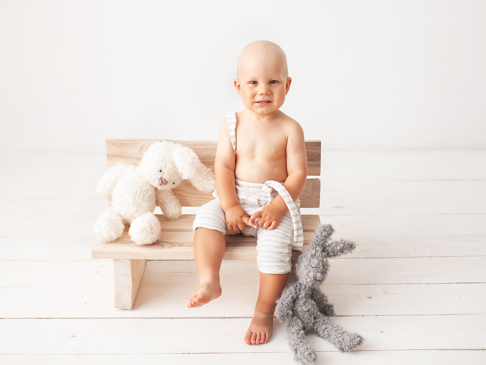 Первый День рождения Кирюши в Baby look studio. Детский фотограф в Самаре