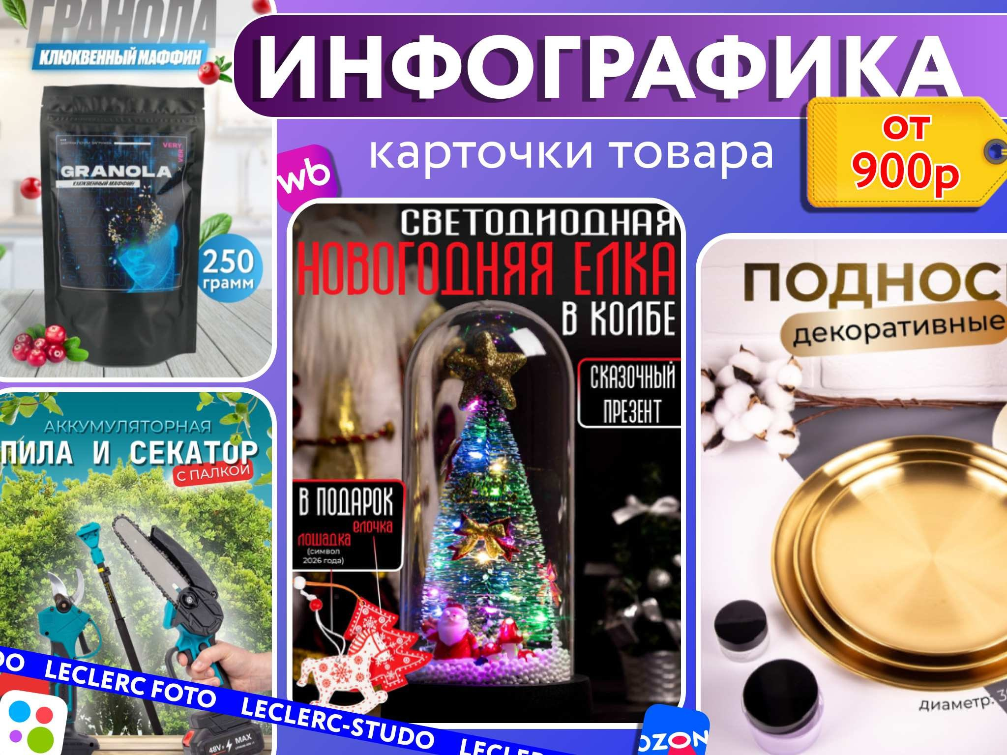 Инфографика. Leclerc-studio