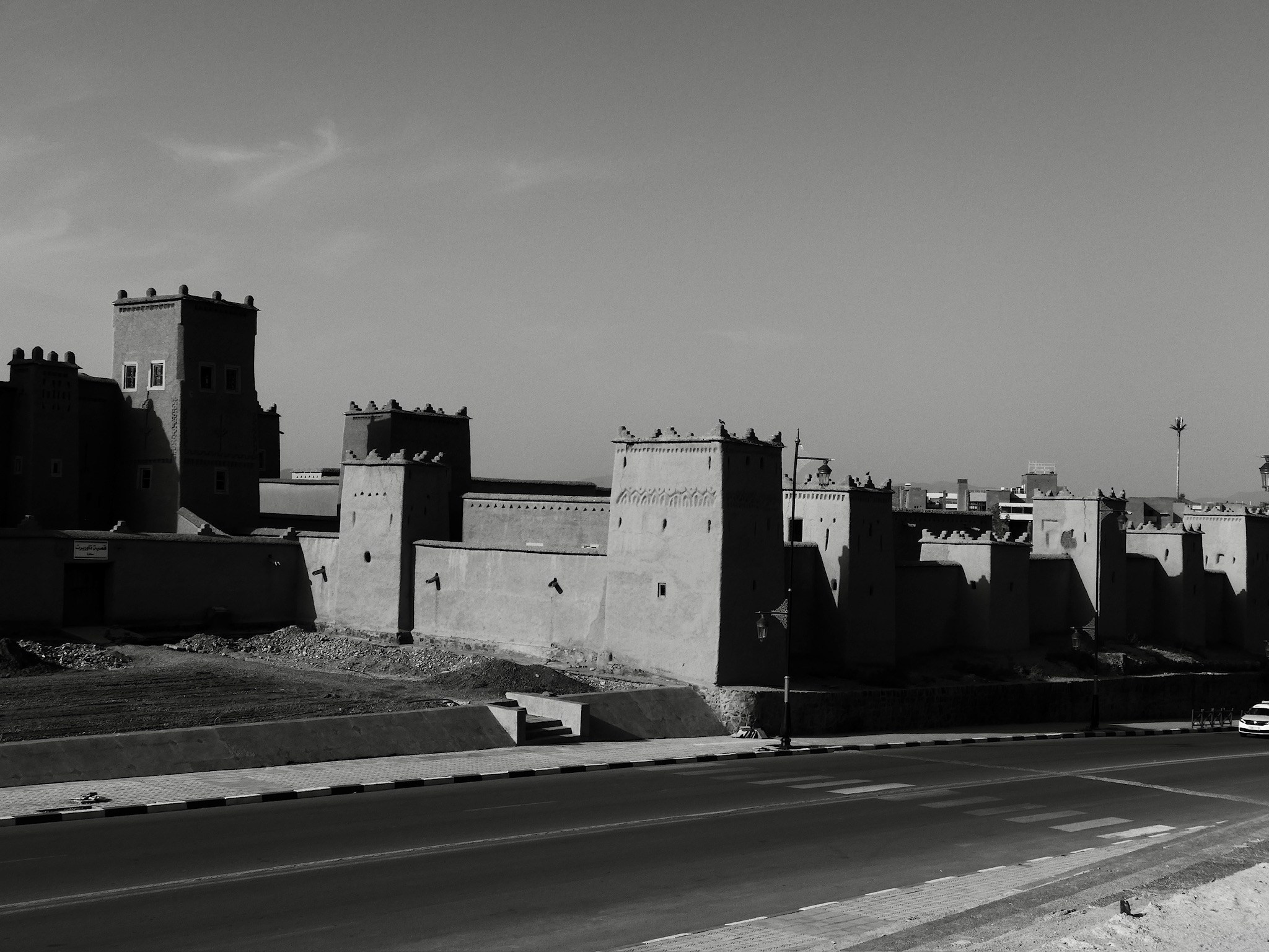 берберская деревня Айн-Бен-Хадду Марокко глиняная архитектура