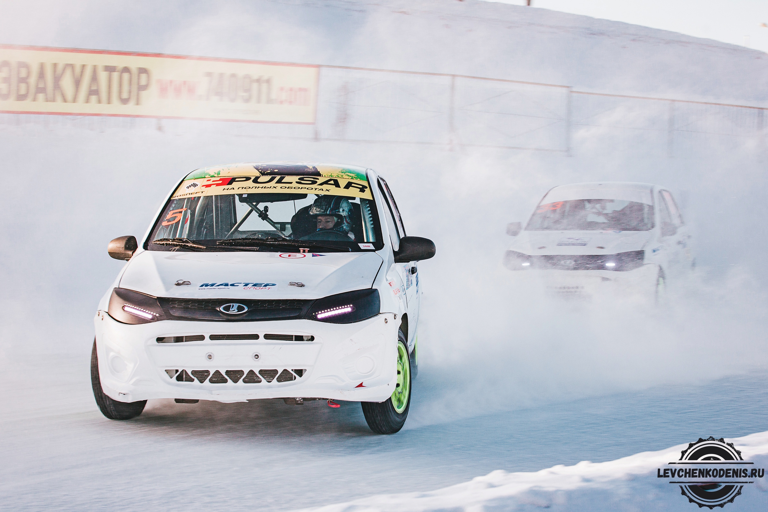 Первый этап чемпионата России по ледовым гонкам. Фотограф Левченко Денис