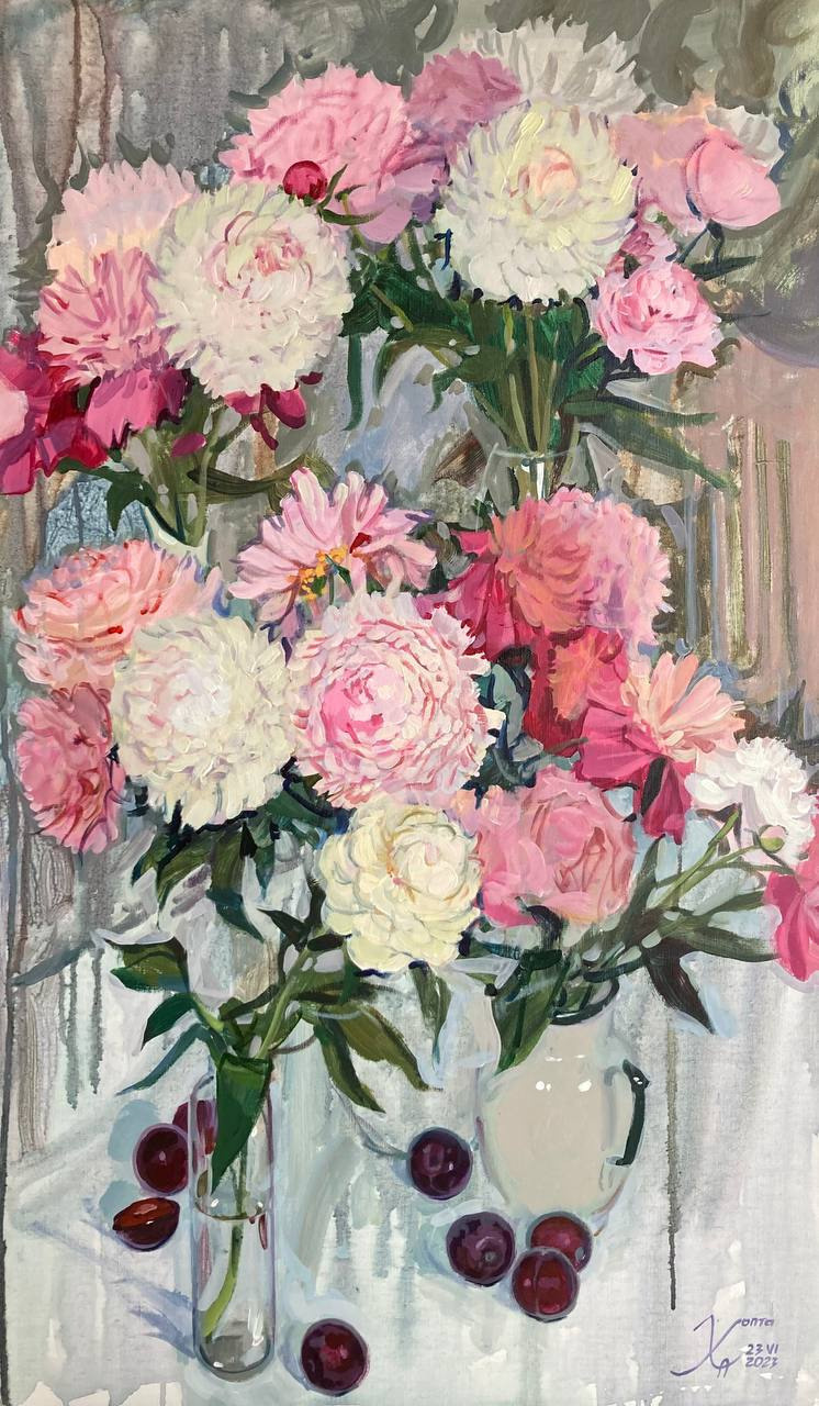 ЖИВОПИСЬ ЦЕНЫ. Artist Anna Khopta. Oil and Acrylic Paintings. Moscow