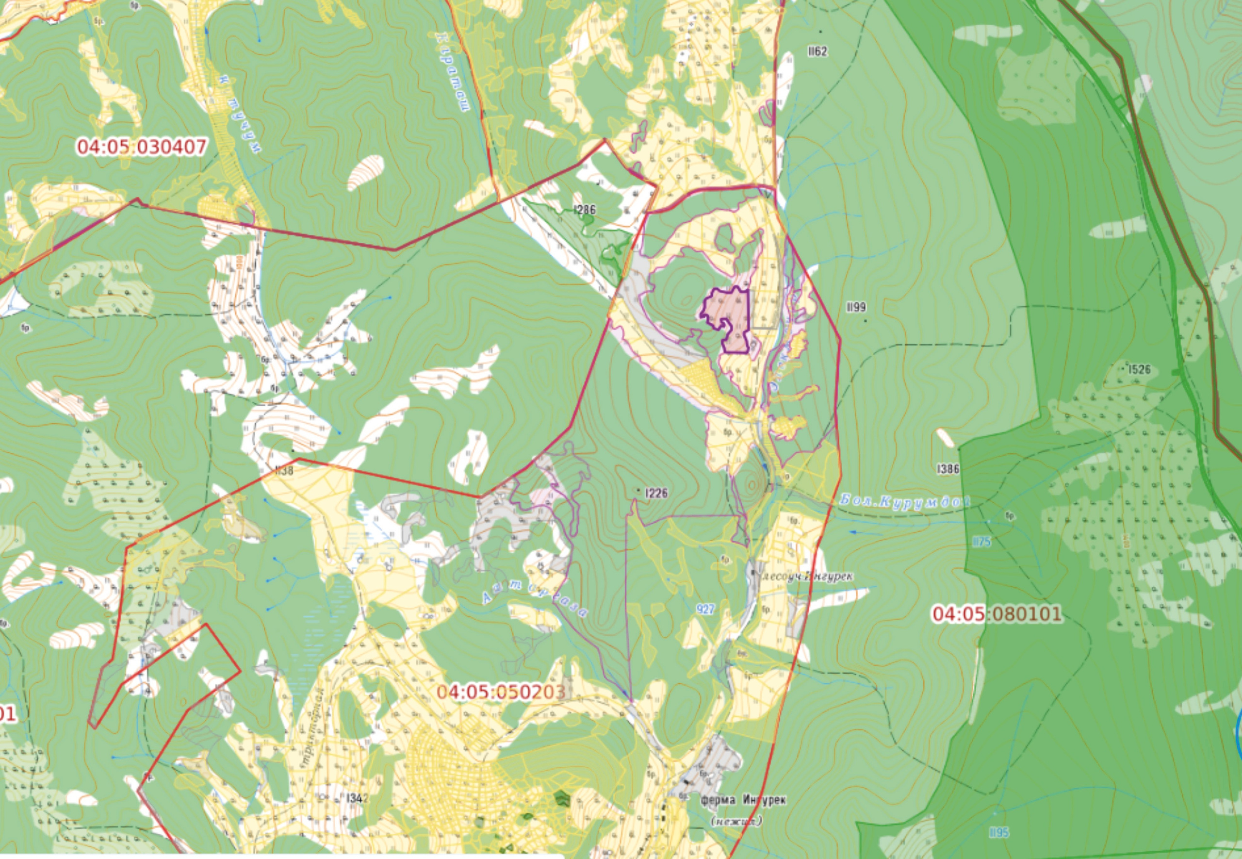 Урлу-Аспак - Каракол. Банк земельных участков Алтая