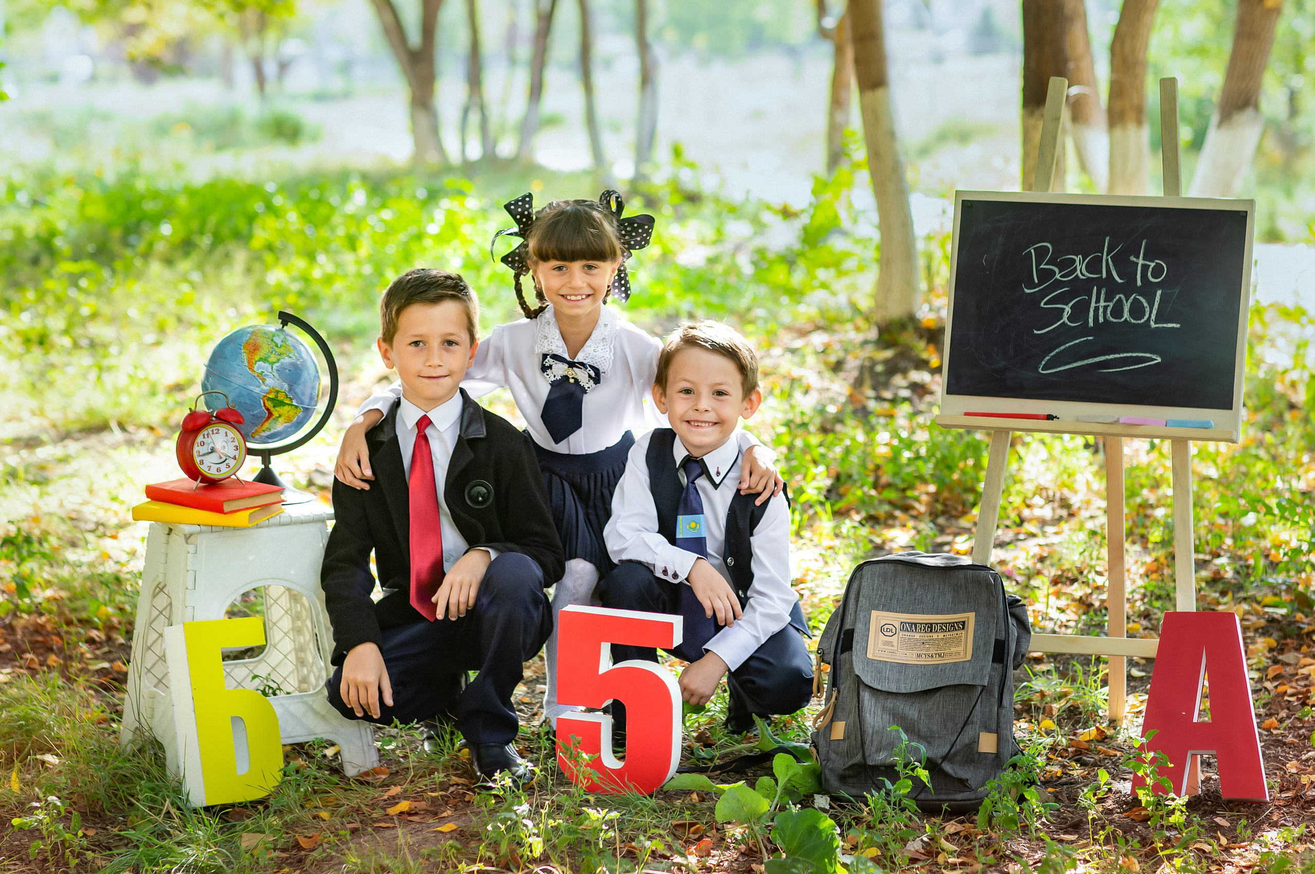 Фотосессия «Здравствуй, школа!». Выпускные альбомы и виньетки Караганда, Темиртау