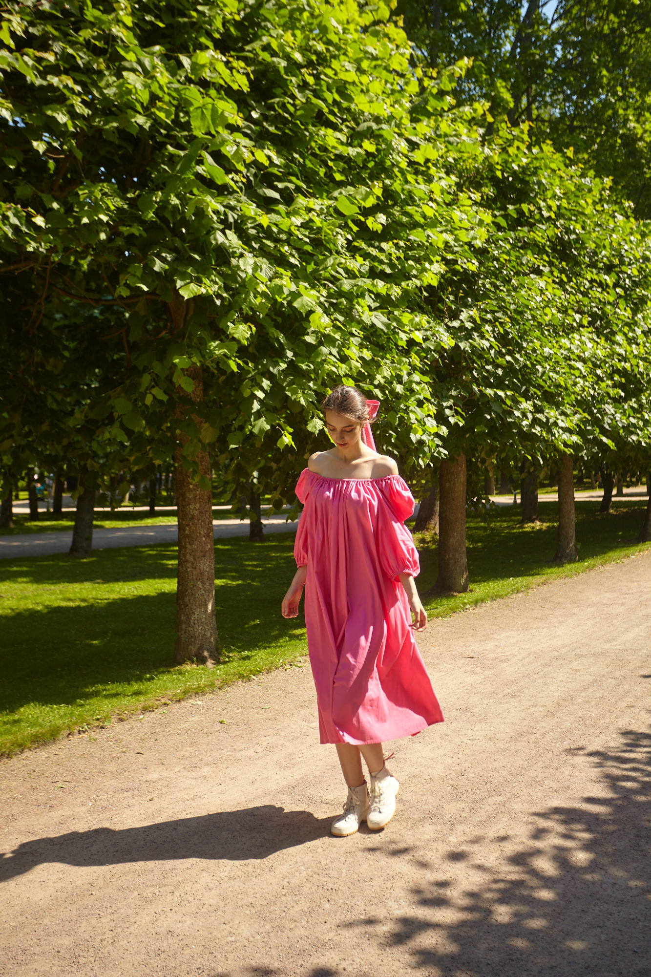 День в Петергофе. Одежда из Санкт-Петербурга СИНИОКО