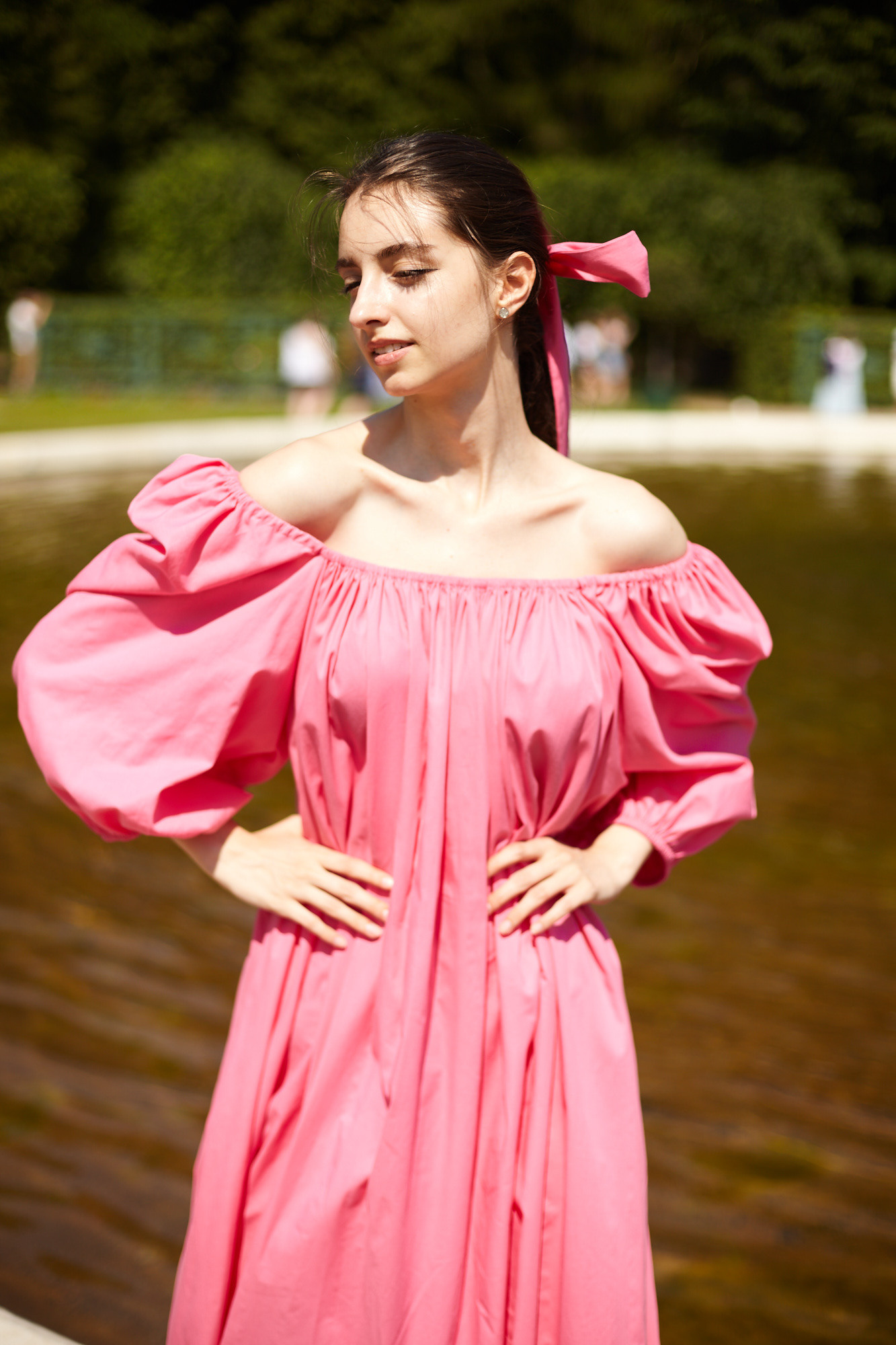 День в Петергофе. Одежда из Санкт-Петербурга СИНИОКО