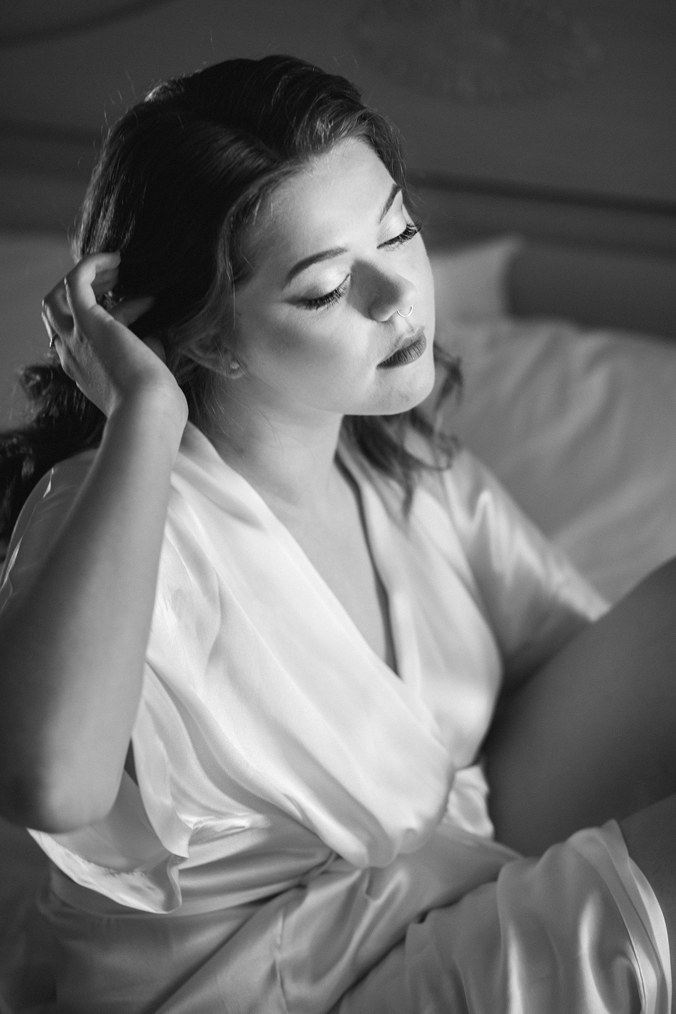 Утро невесты. Свадебный фотограф в Москве Аля Загирова