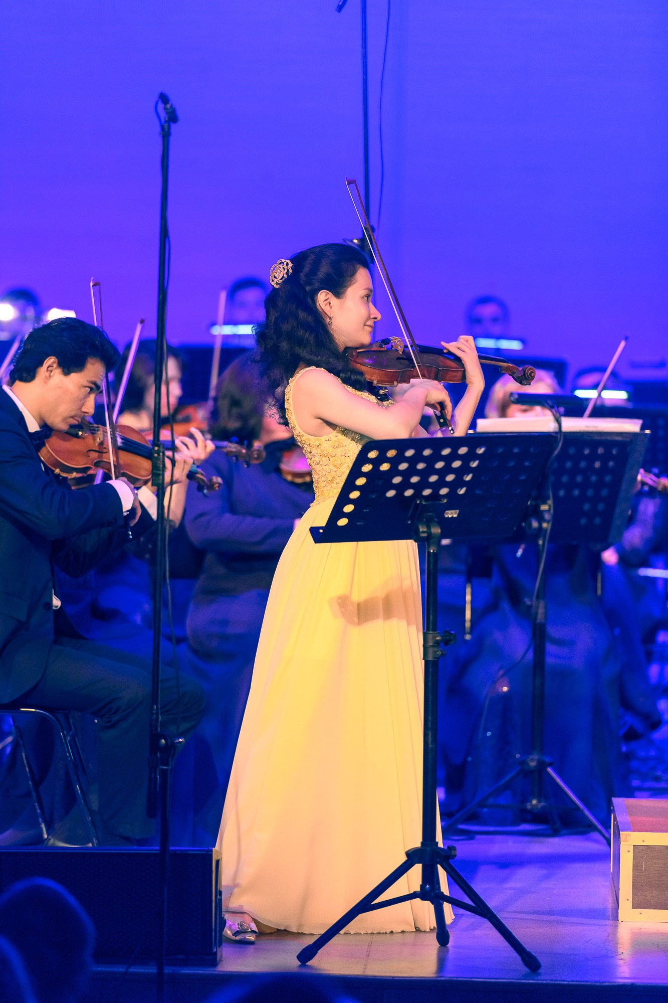 События и анонсы. Скрипачка Анна Савкина