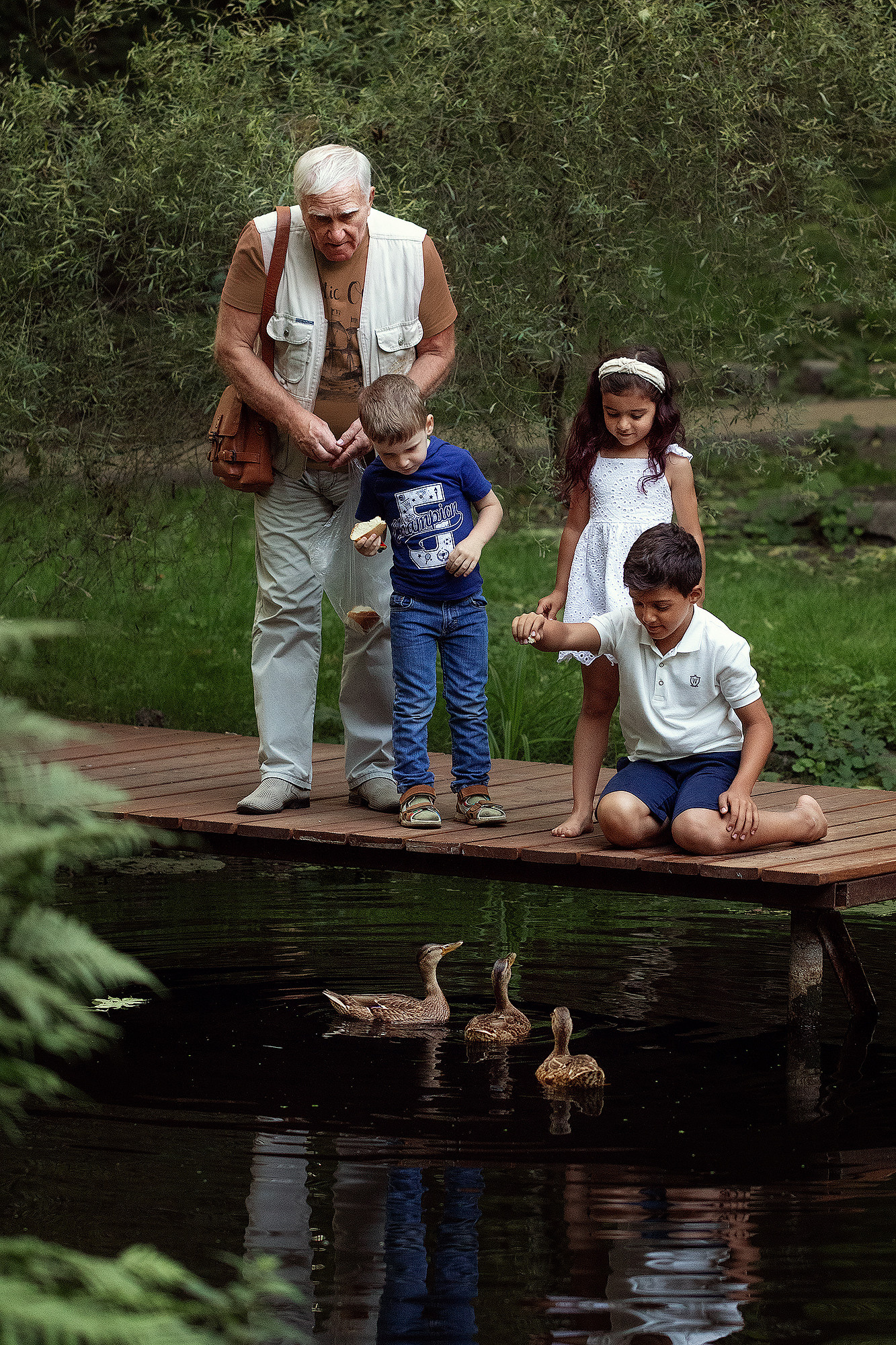 Увлекательное путешествие по живописному парку. Семейный фотограф в Калининграде Надежда Гриднева