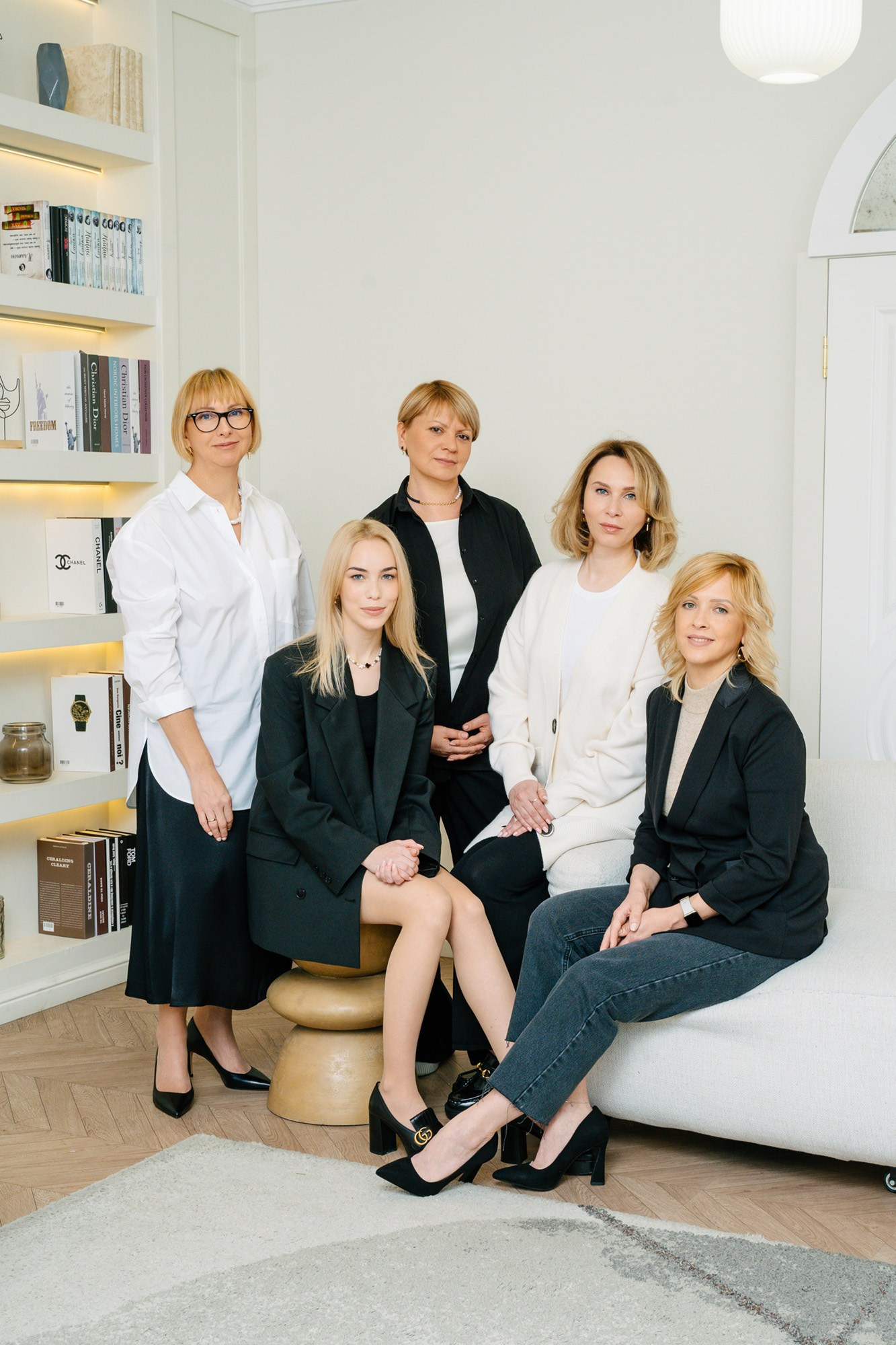 Групповой бизнес портрет фотосессия в Москве