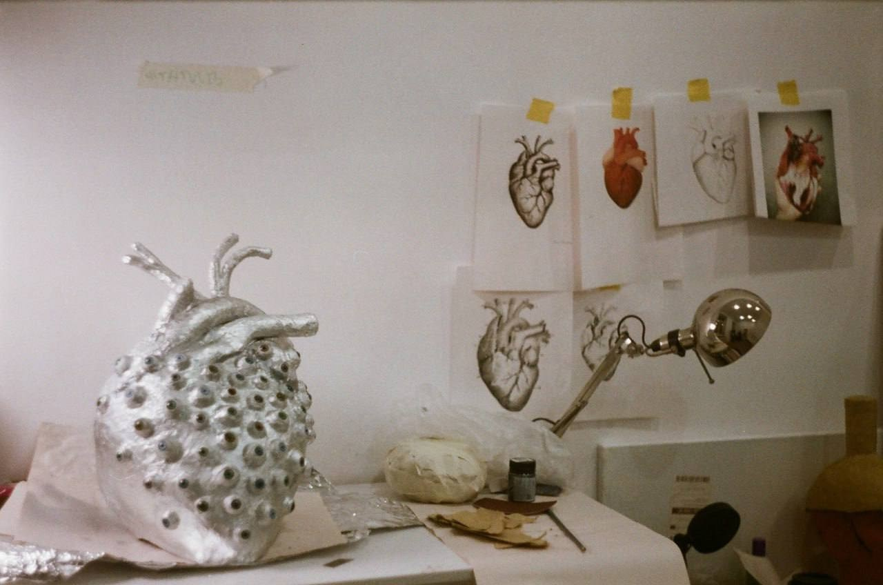Сердце все видит. Visual artist Irina Heinz
