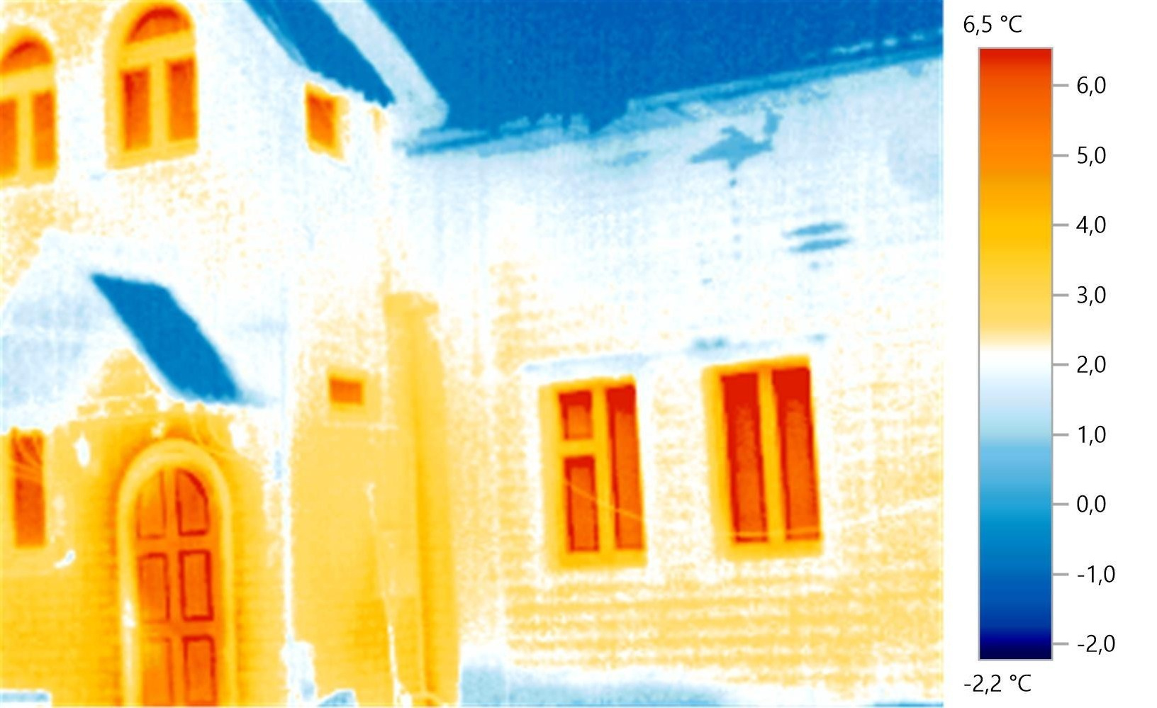 Тепловизионное обследование ограждающих конструкций зданий и сооружений.