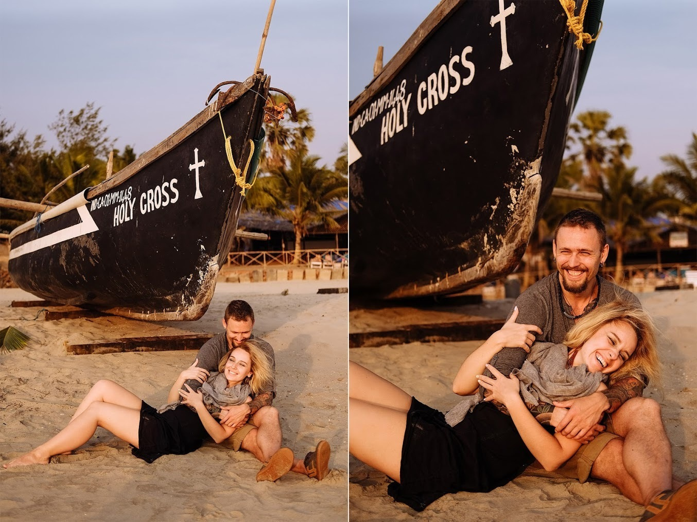 Мы с Ксюшей в Гоа. Фотограф Игорь Цаплин