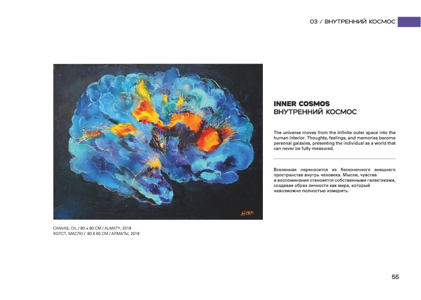 INNER COSMOS / ВНУТРЕННИЙ КОСМОС. OLGA HAN GALLERY