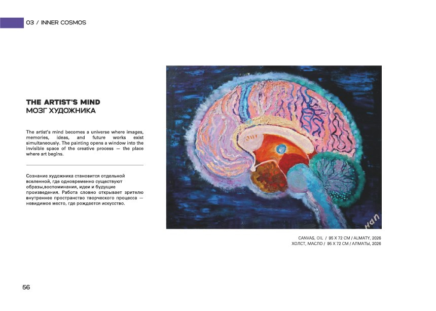 THE ATRIST'S MIND / МОЗГ ХУДОЖНИКА. OLGA HAN GALLERY