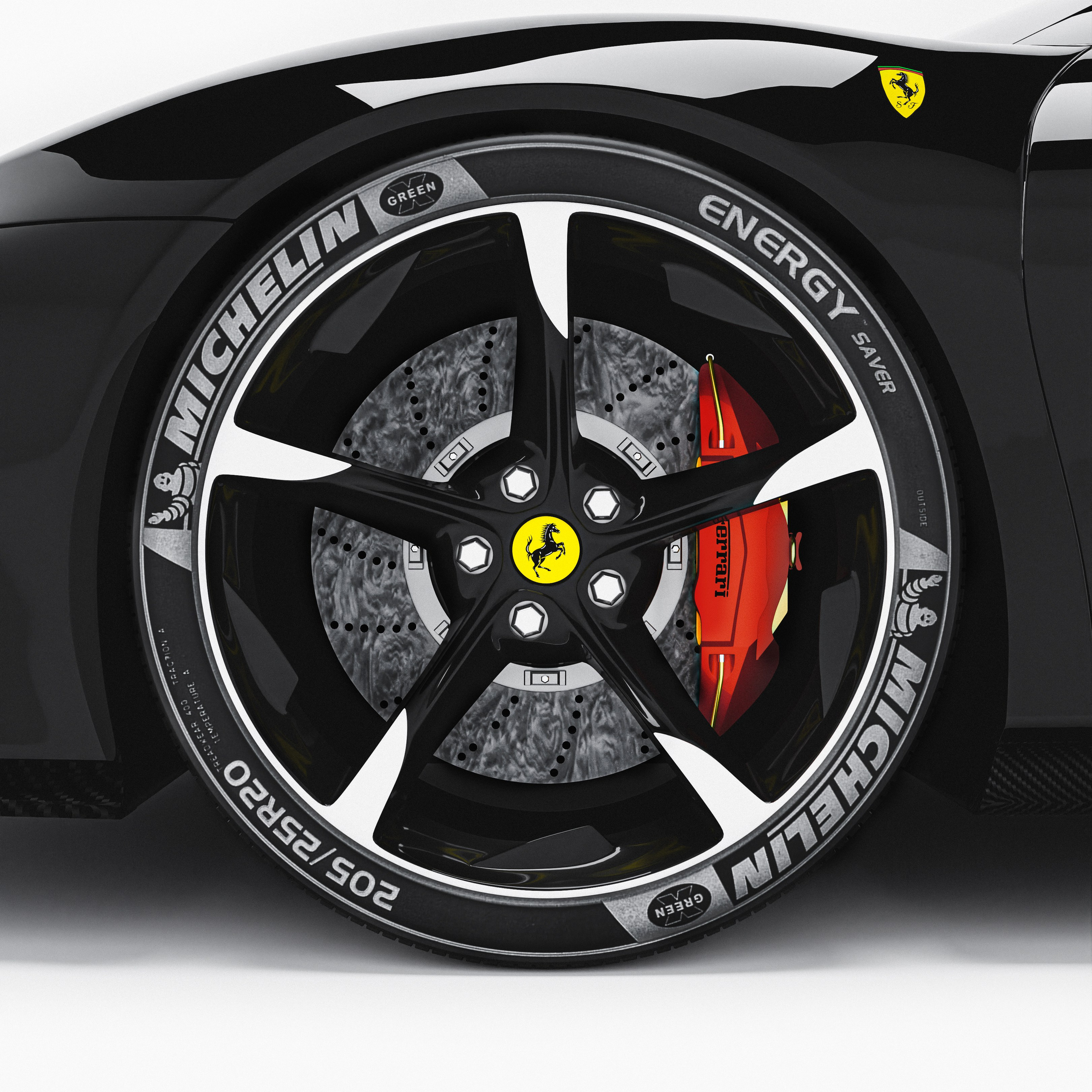 FerrariSF90. Архитектурная визуализация