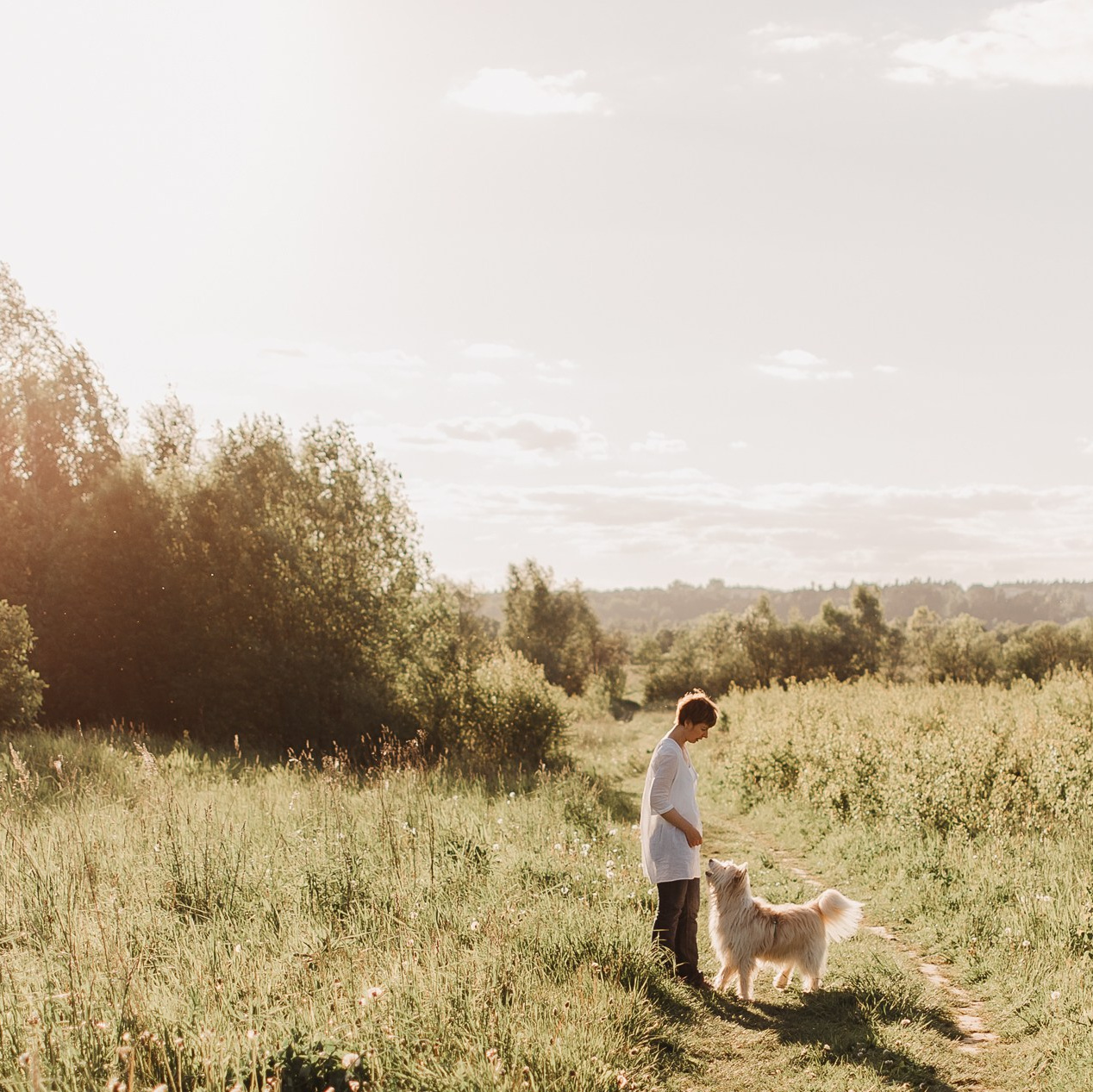 Book a photo shoot. Photos of you and your pet