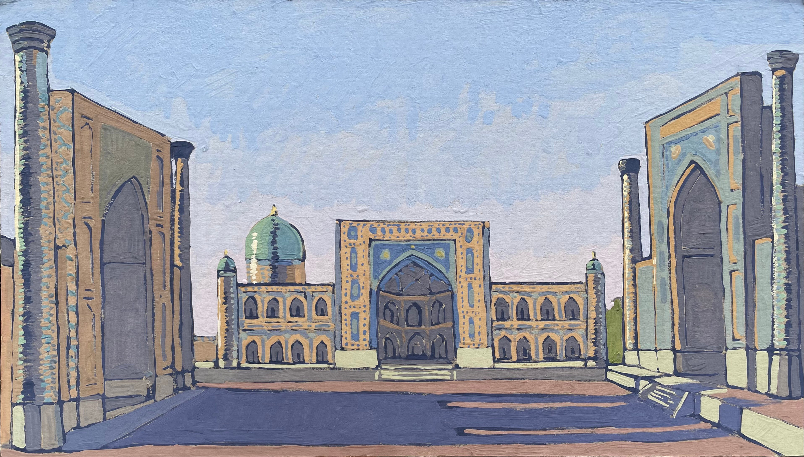 Пейзажи. Художница Лиза Владимирова