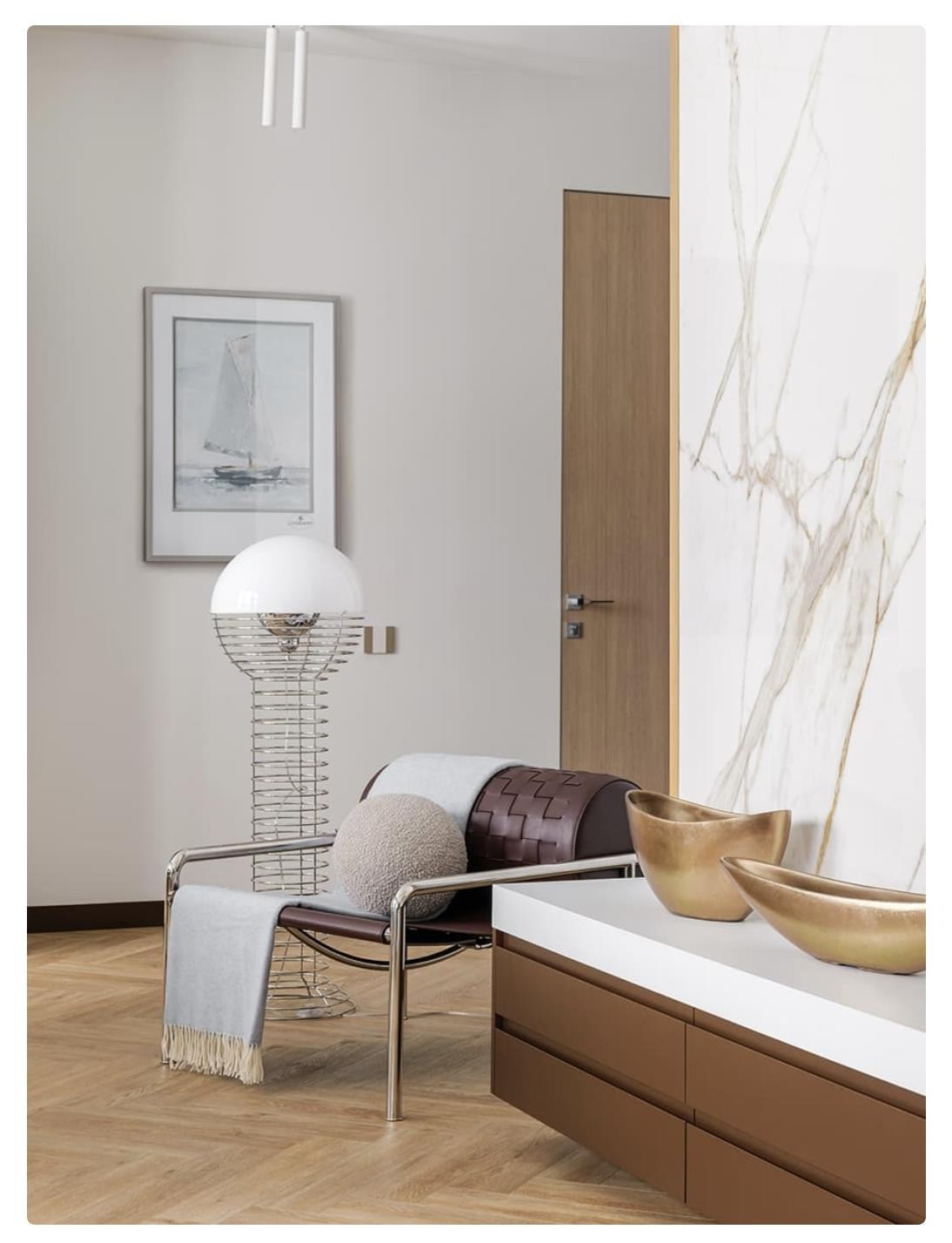 Изумрудные акценты в светлом интерьере екатеринбургской квартиры | AffDesign. Интерьерный фотограф. Фотограф архитектуры