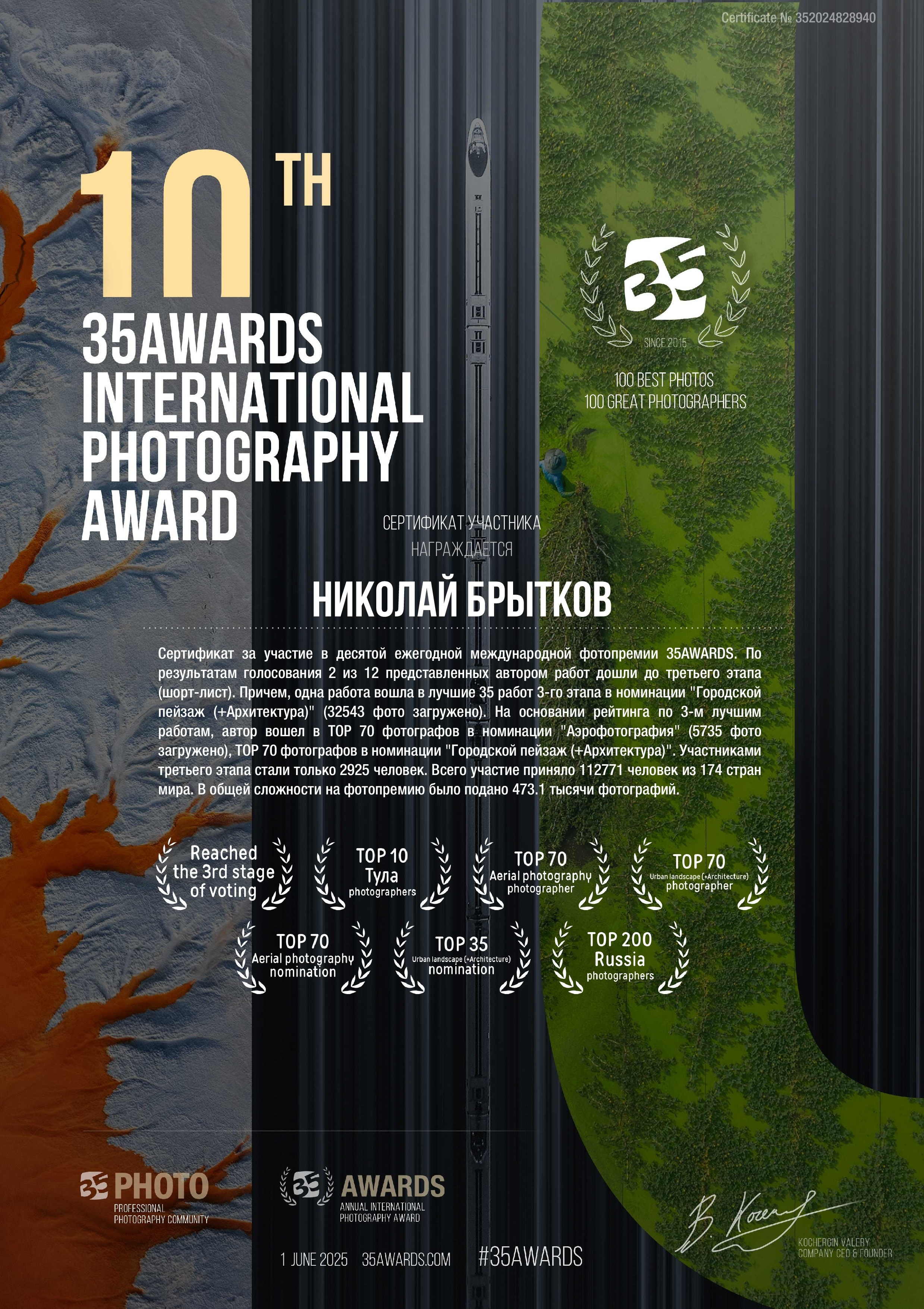 Обо мне. Николай Брытков — фотограф в Туле