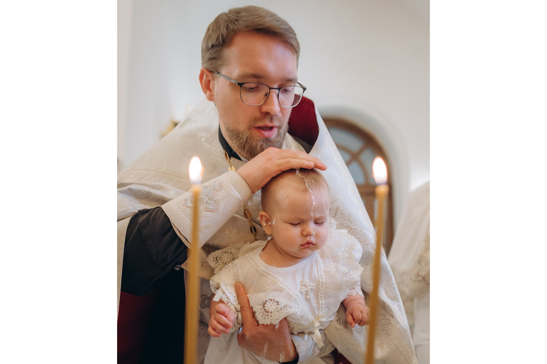 Съемка Крещения. Фотограф Кирилл Друлин