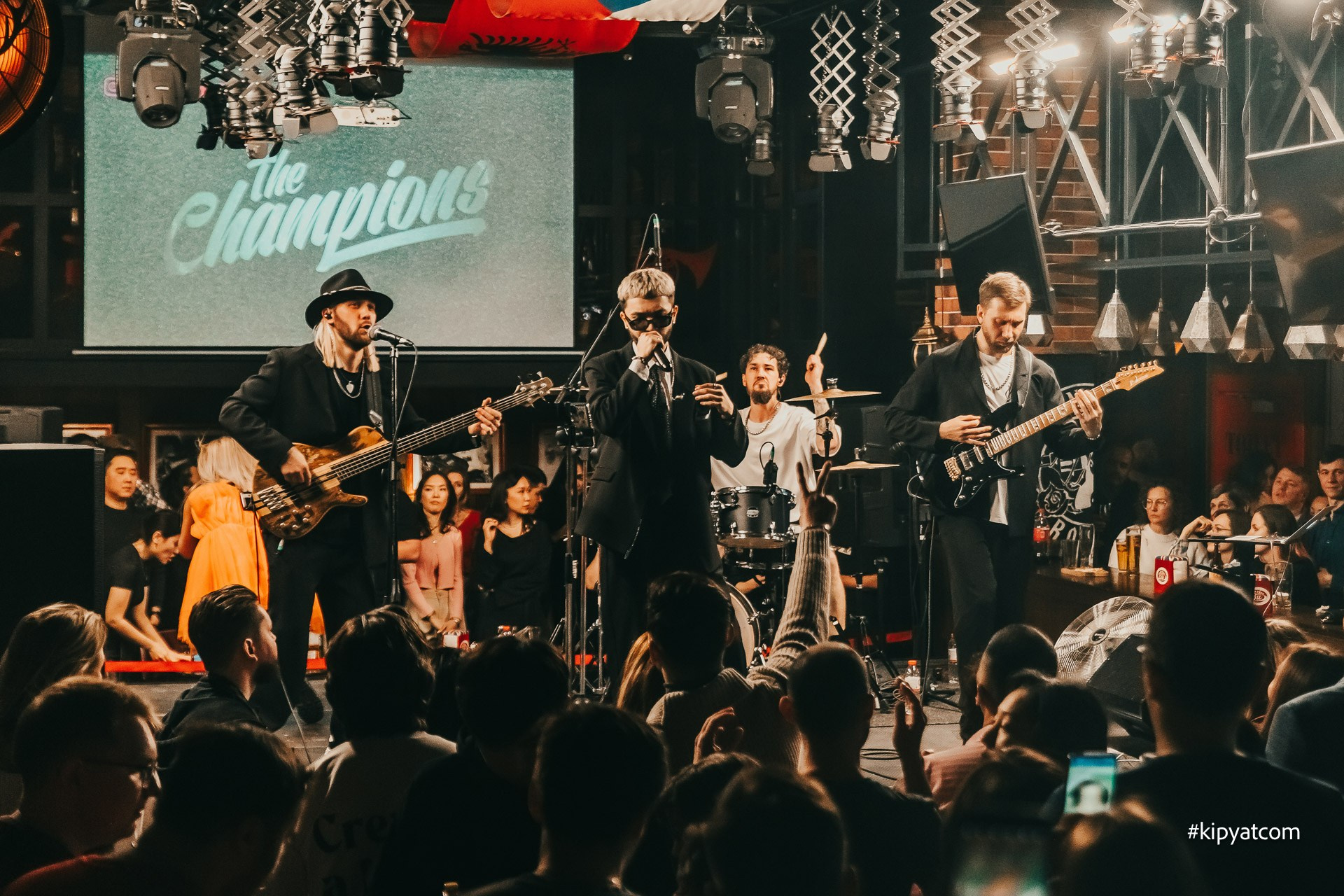 The Champion's bday party. Астана Кипятком