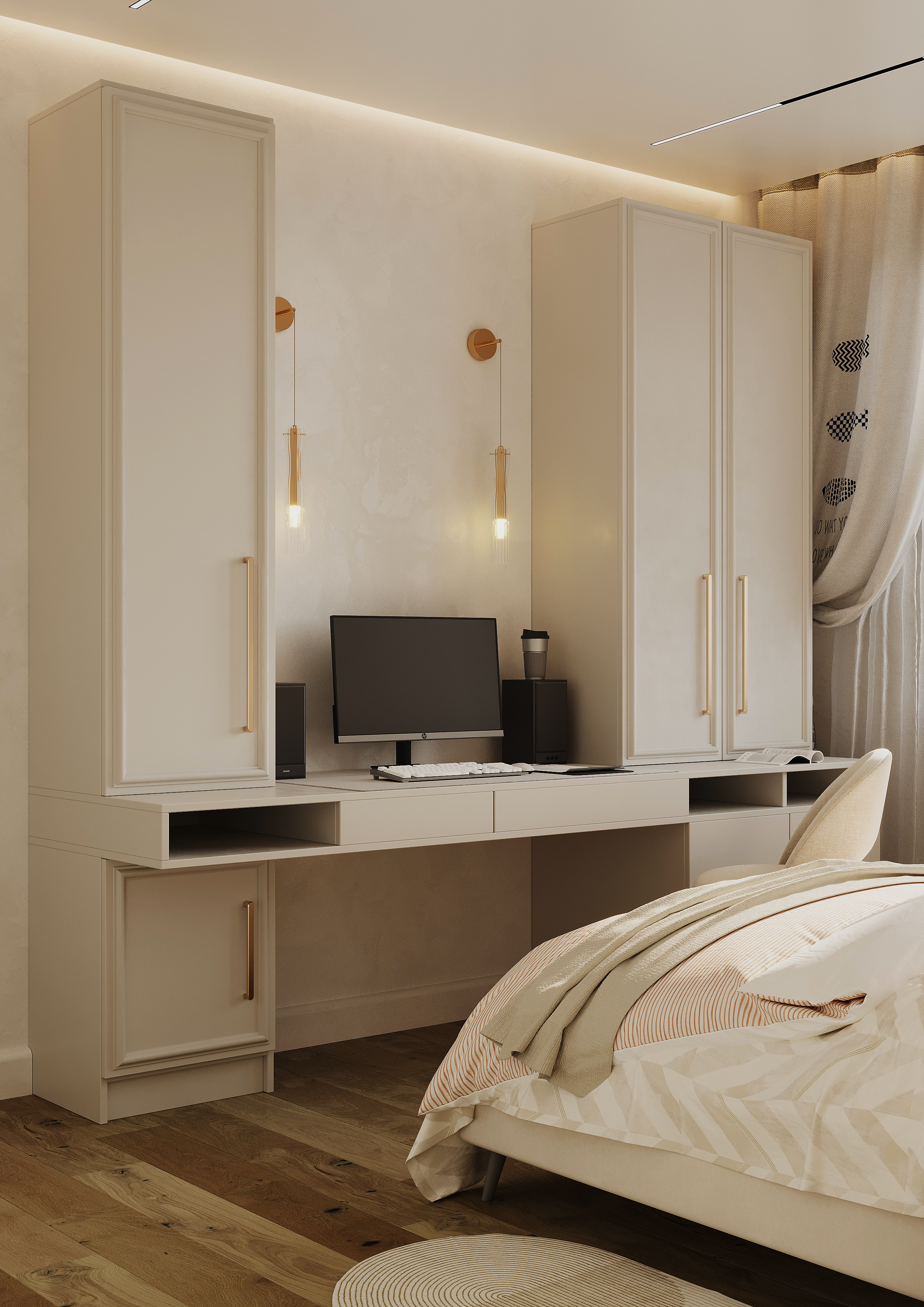 Квартира 70 кв. м. Ессентуки, ул. Шмидта. Студия интерьерного и ландшафтного дизайна