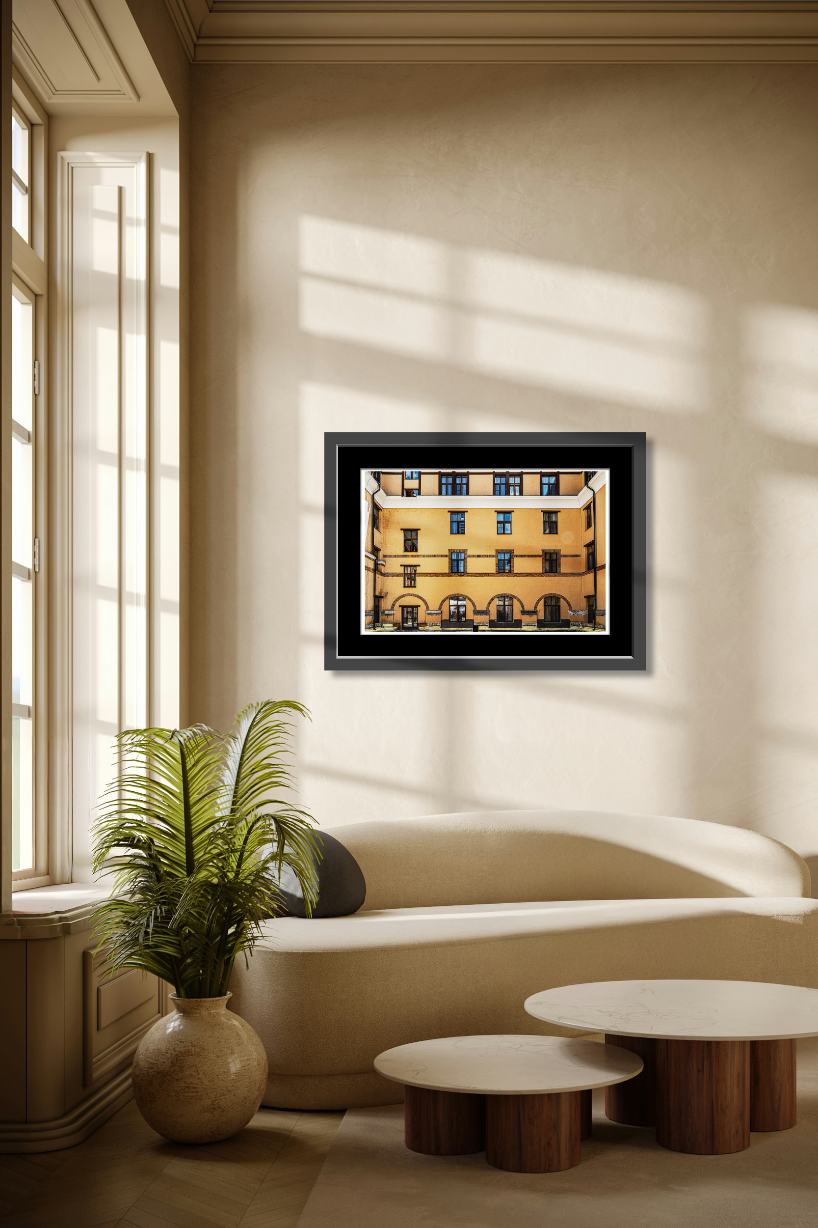 пейзаж зима закат Сахалин