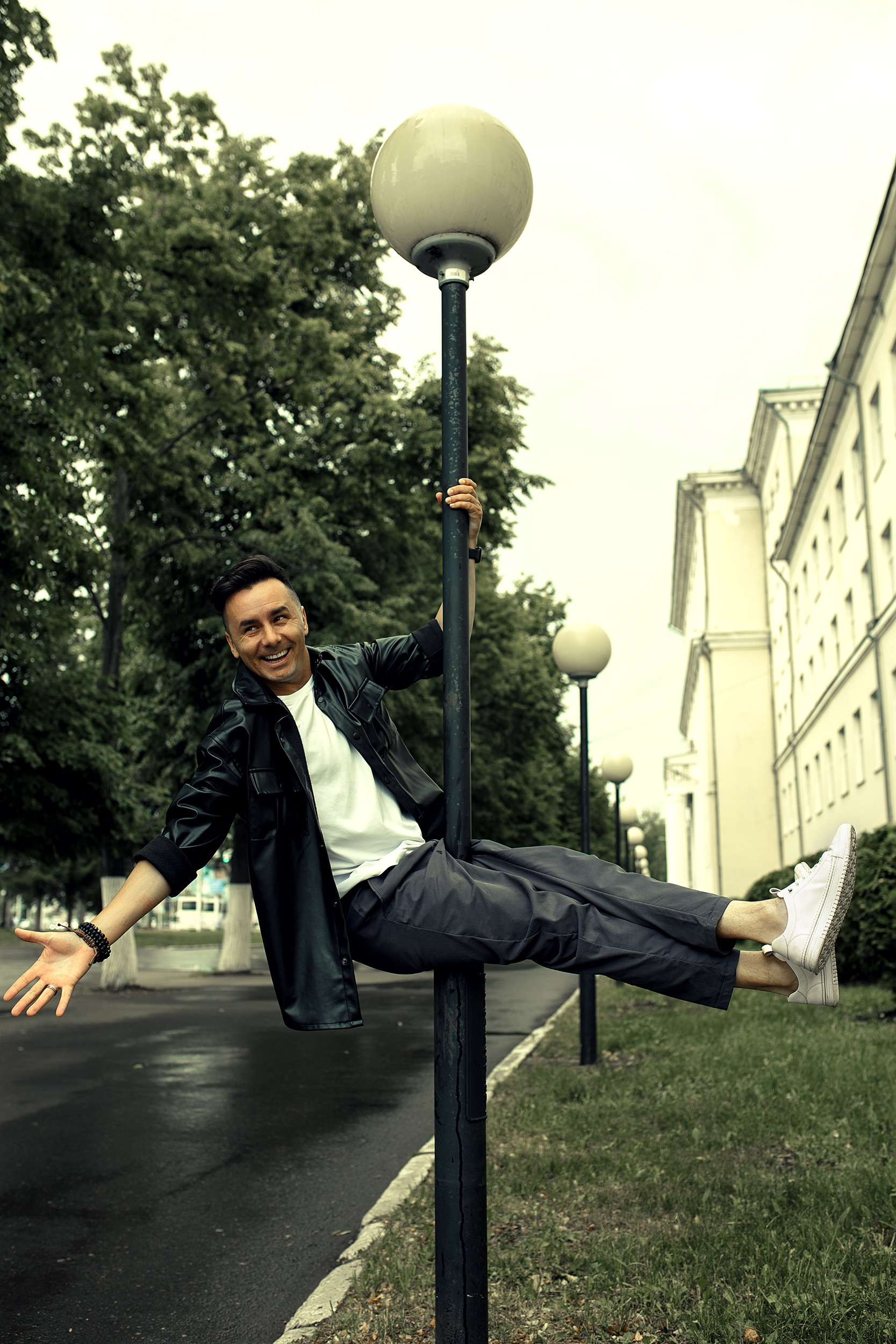 Креативная контент съемка для крупного блогера и ведущего