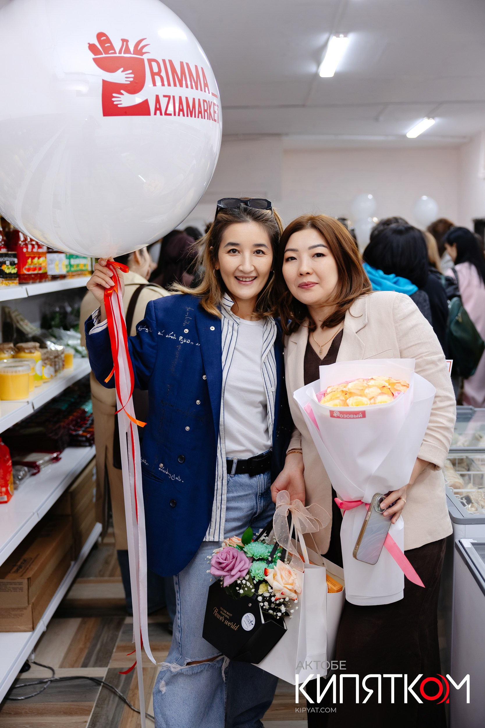 Открытие нового магазина «Rimma_aziamarket». Актобе Кипятком