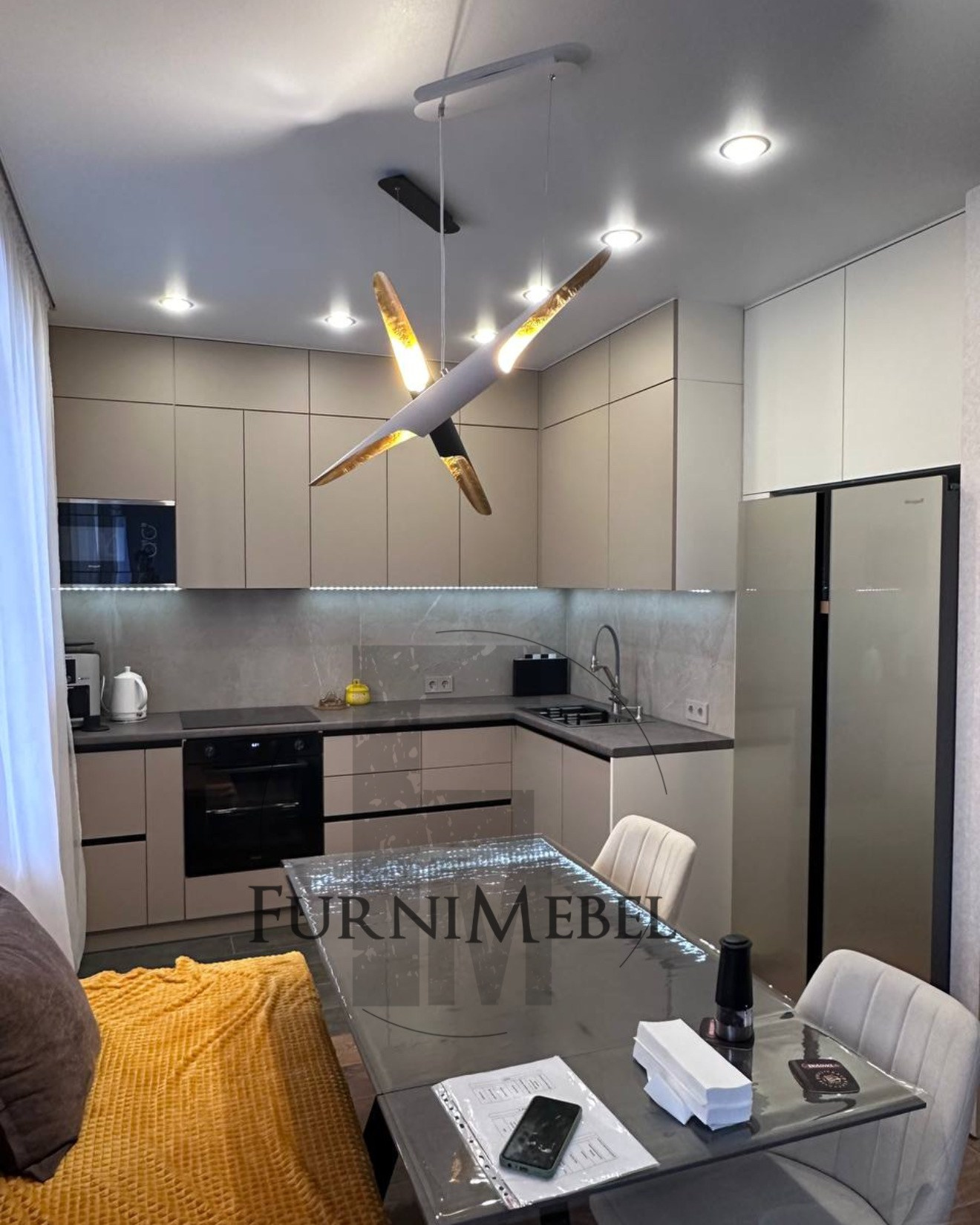 Кухня на заказ по индивидуальным размерам в Москве