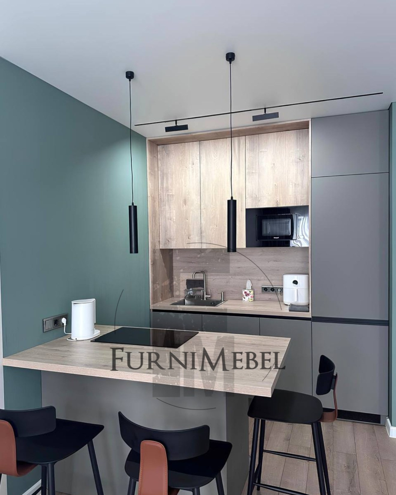 Кухня на заказ по индивидуальным размерам в Москве