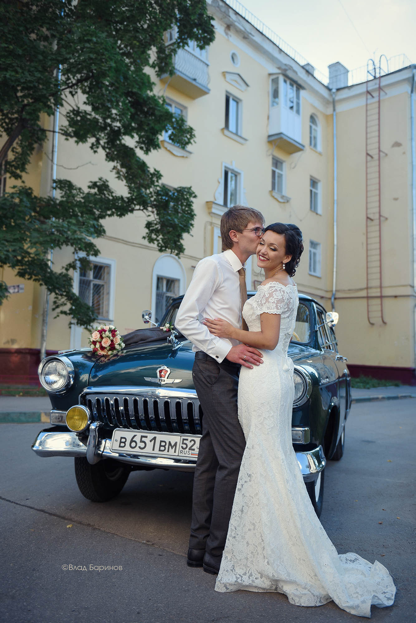 Свадебная фотосессия в ретро стиле