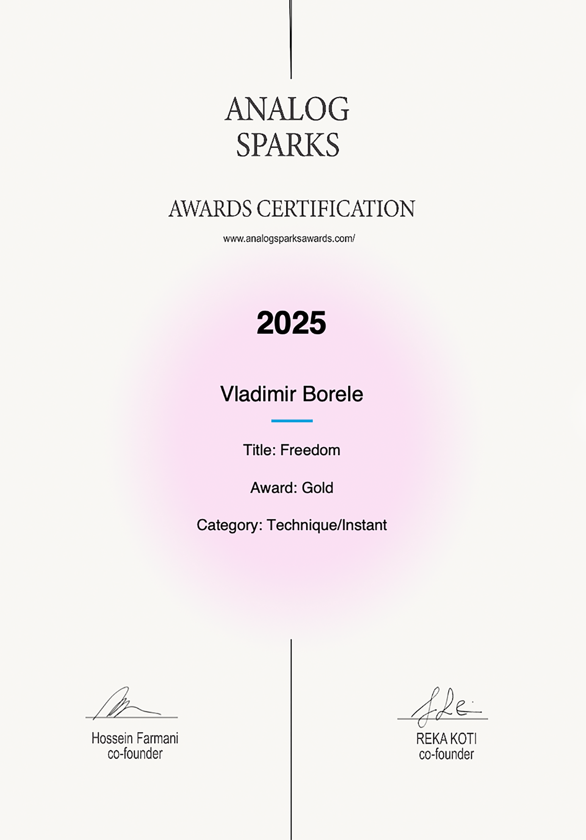 Polaroid art. Vladimir Borele Photographer