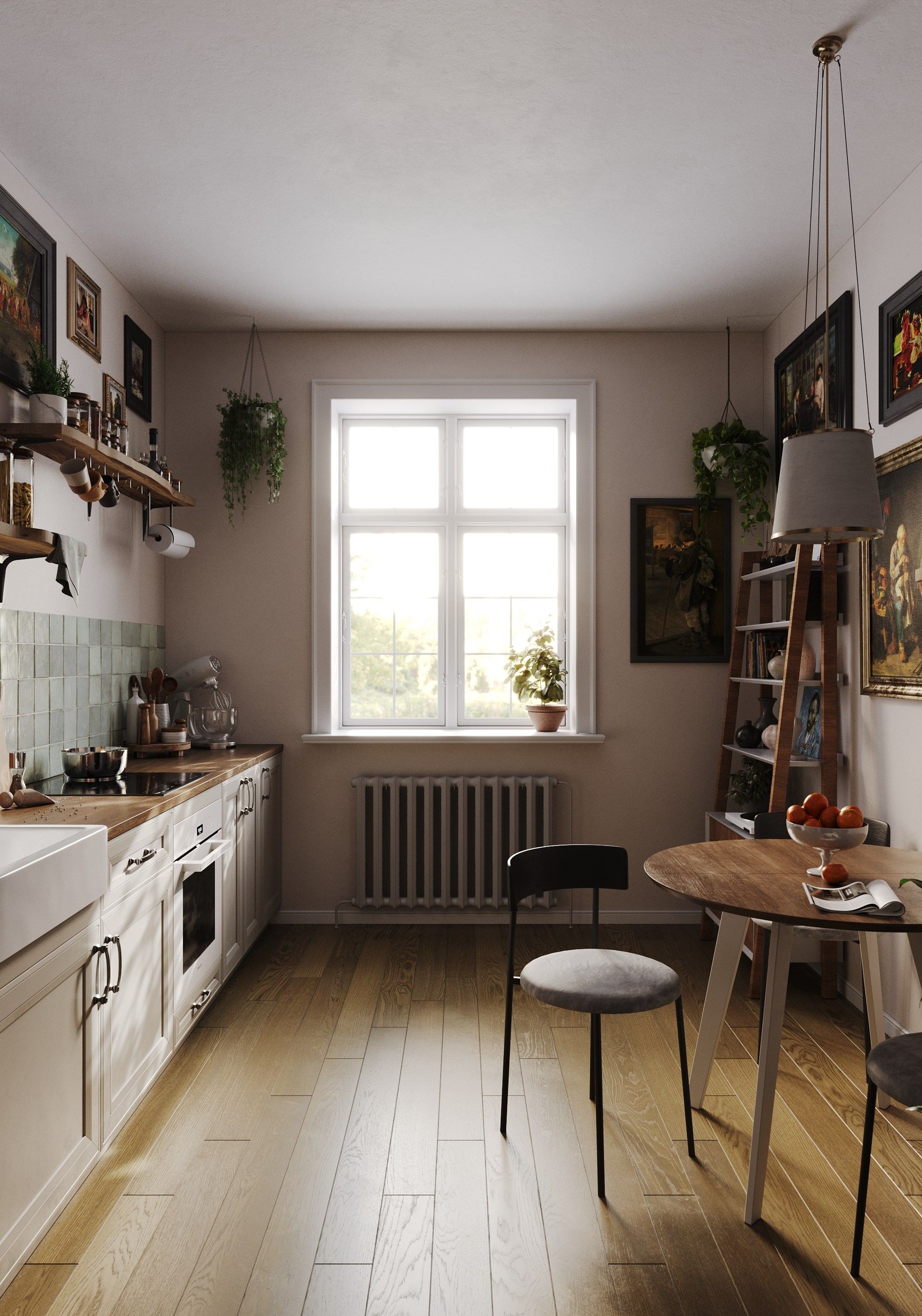 МК домик в деревне. Popov.Viz интерьерный 3D-визуализатор