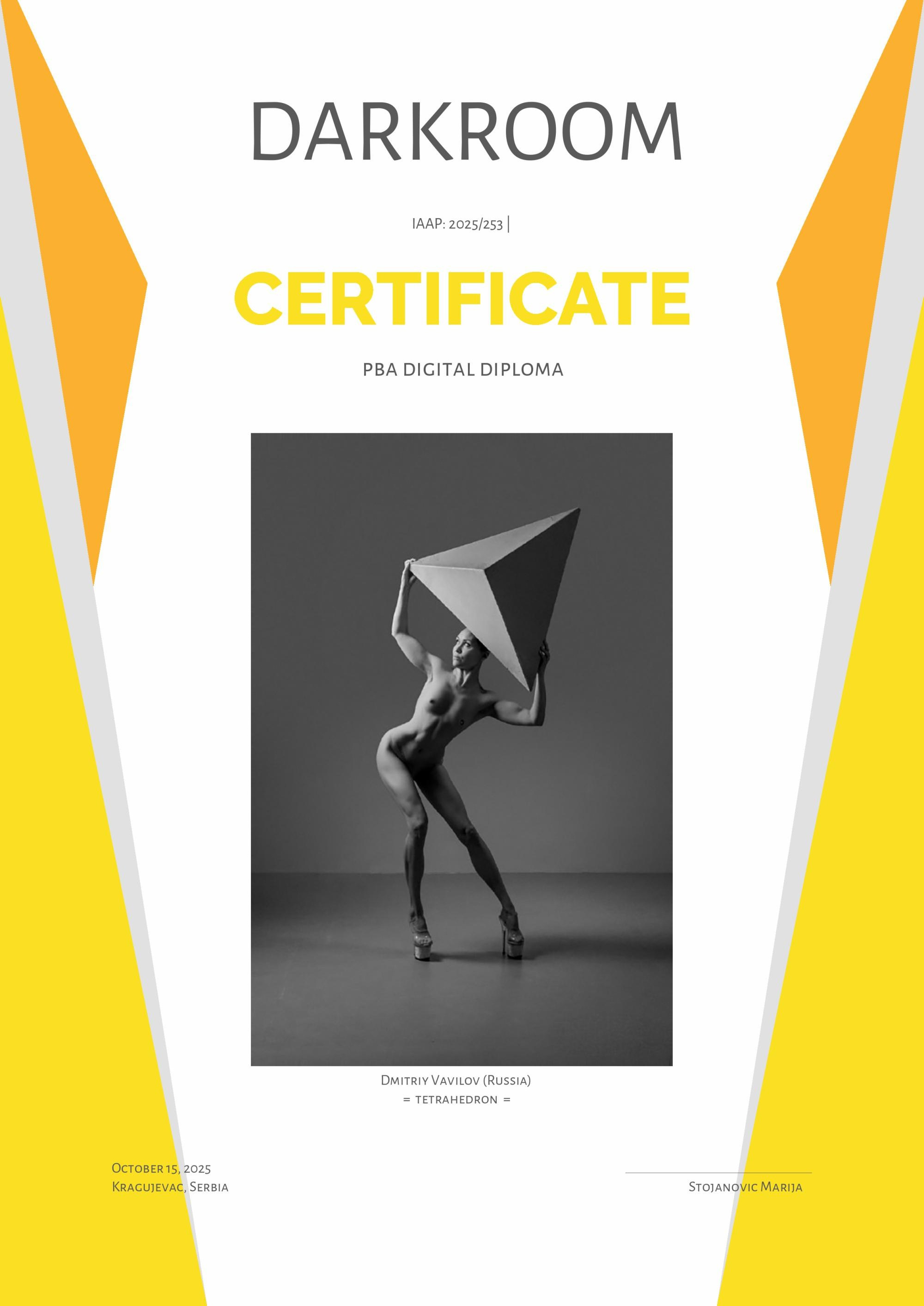 И снова награды. Творческие фотосессии в Москве