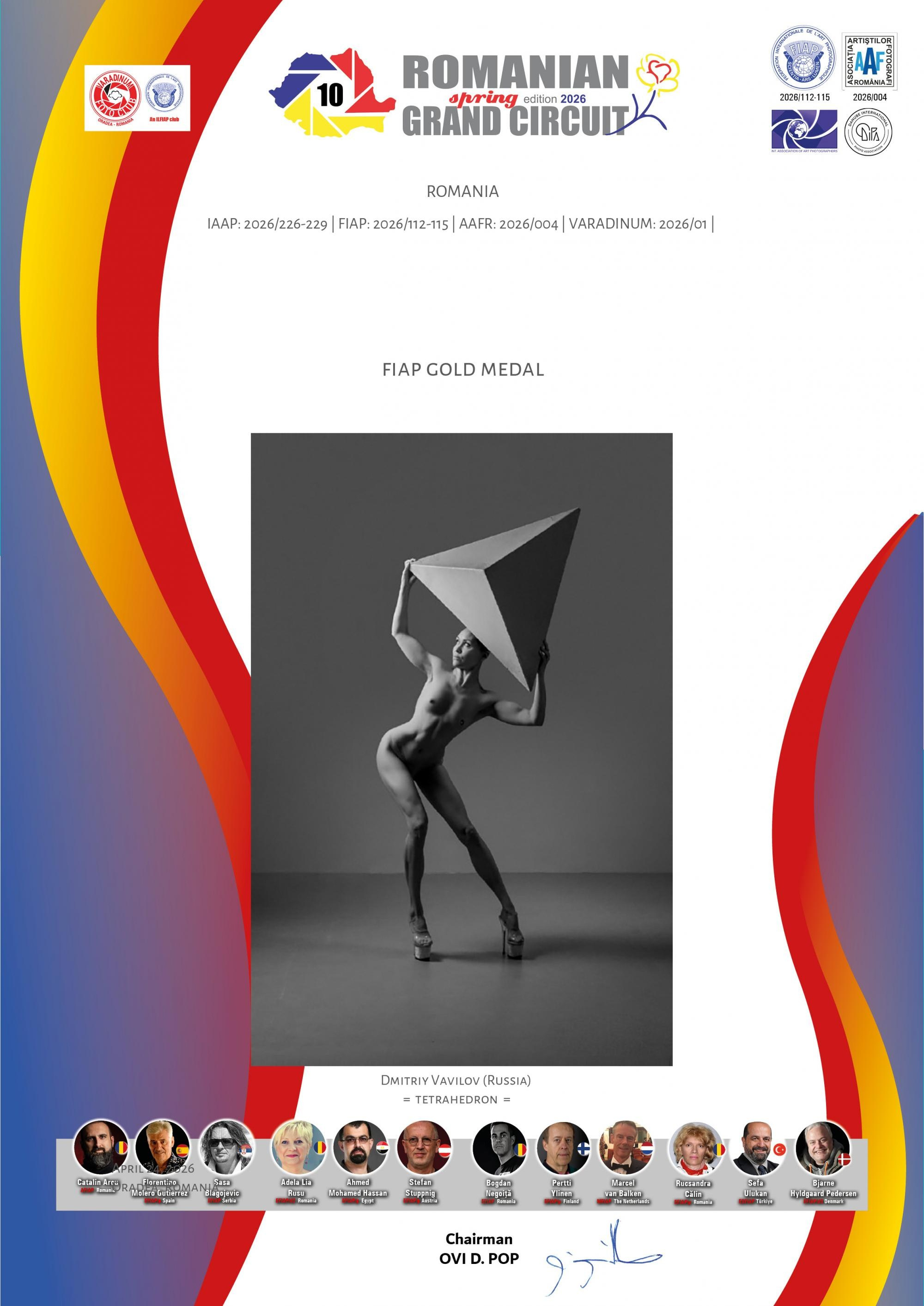 Выставка и награждение в Румынии. Творческие фотосессии в Москве