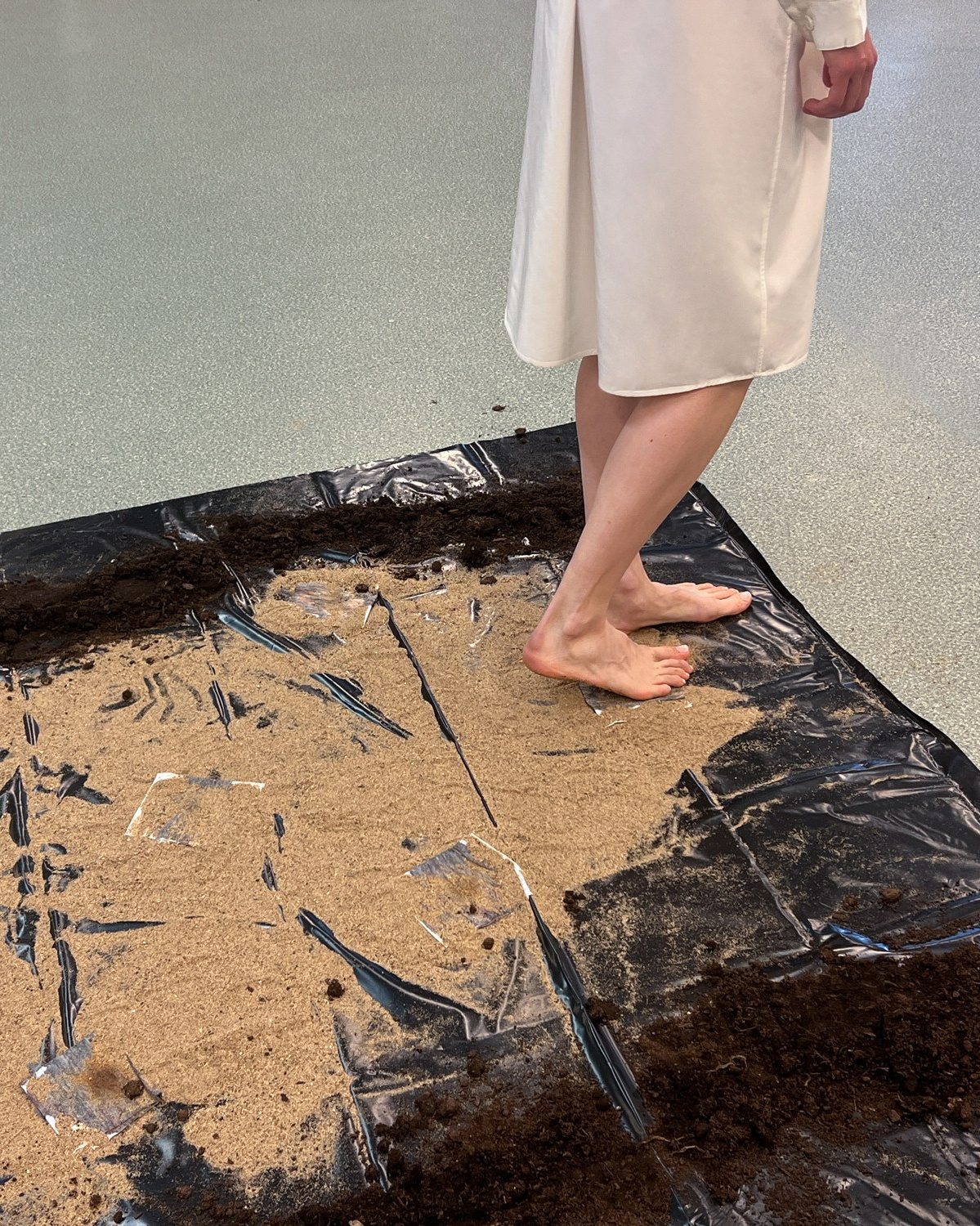 Performance art. Alya Segova