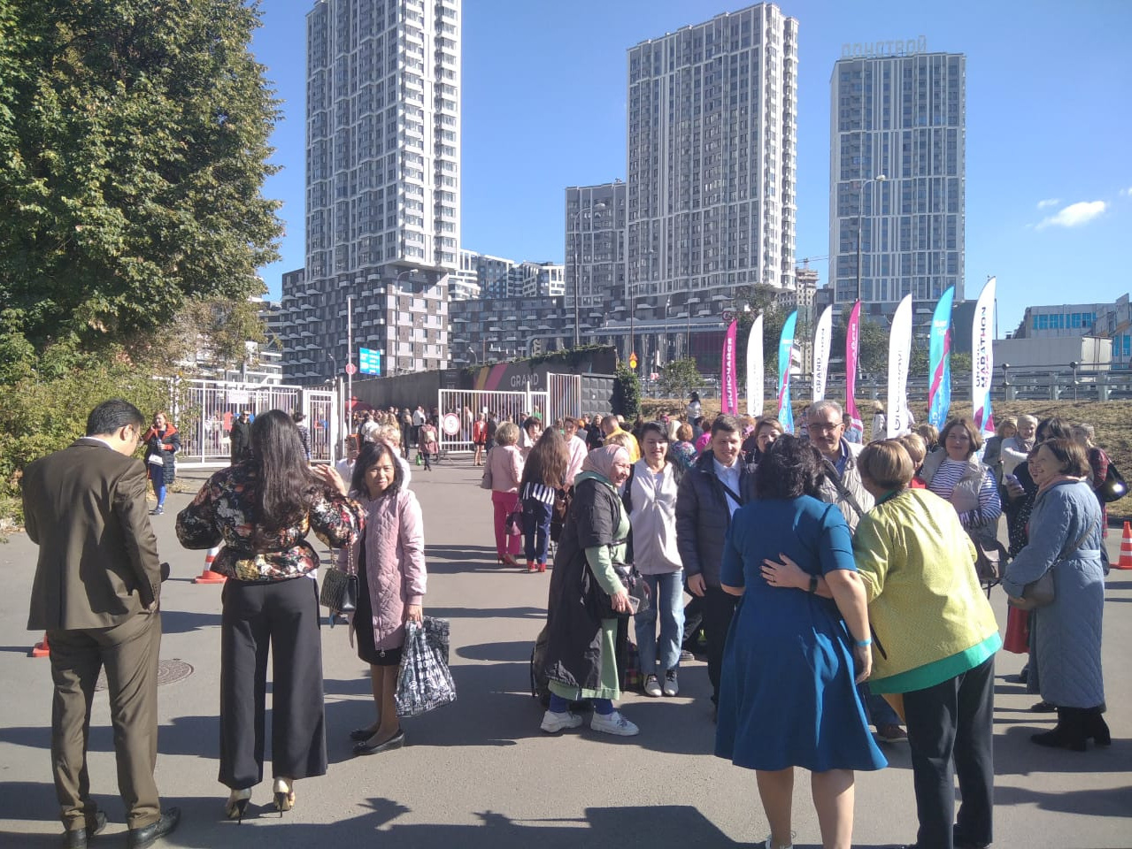 Гранд марафон 2022 в Москве Гринвей