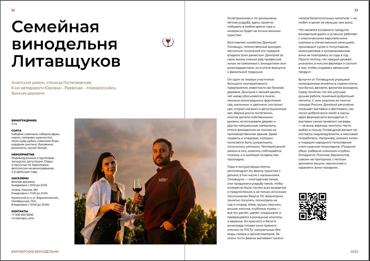 Лучшие фермерские винодельни России 2023-2024 года