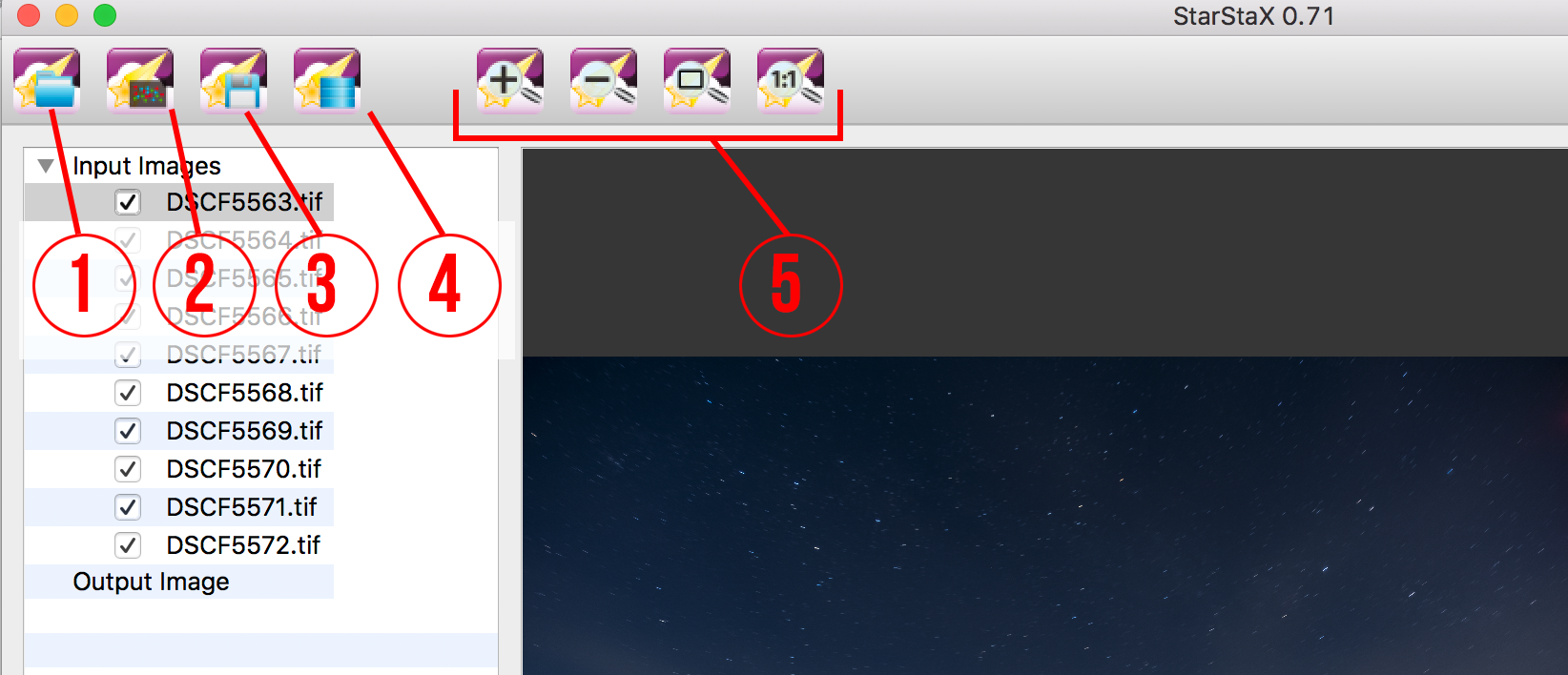 Собираем звездные треки в StarStax. Фотограф Константин Шамин