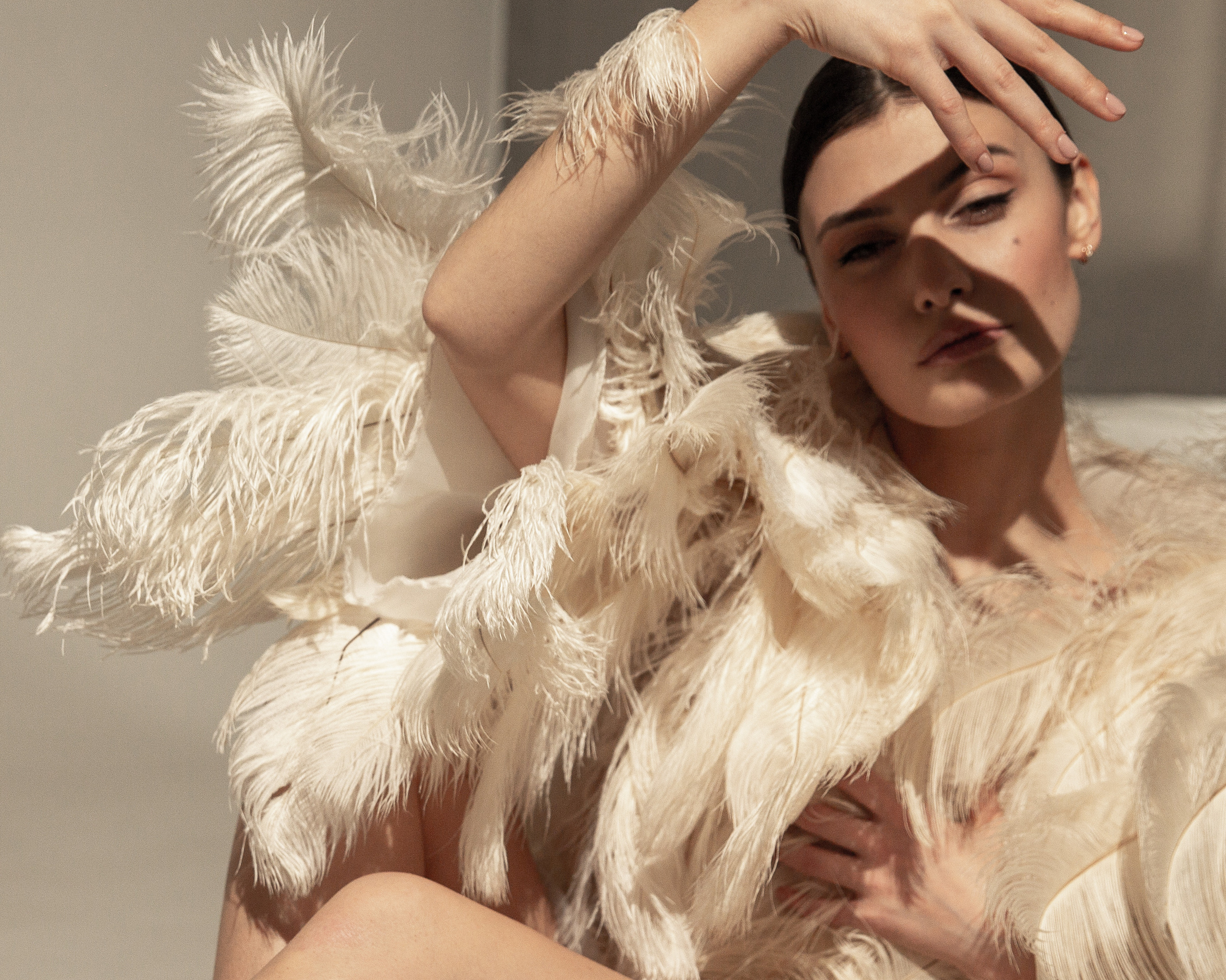 Полет птицы пернатой. Визуальный художник Лиана Даренская, Москва