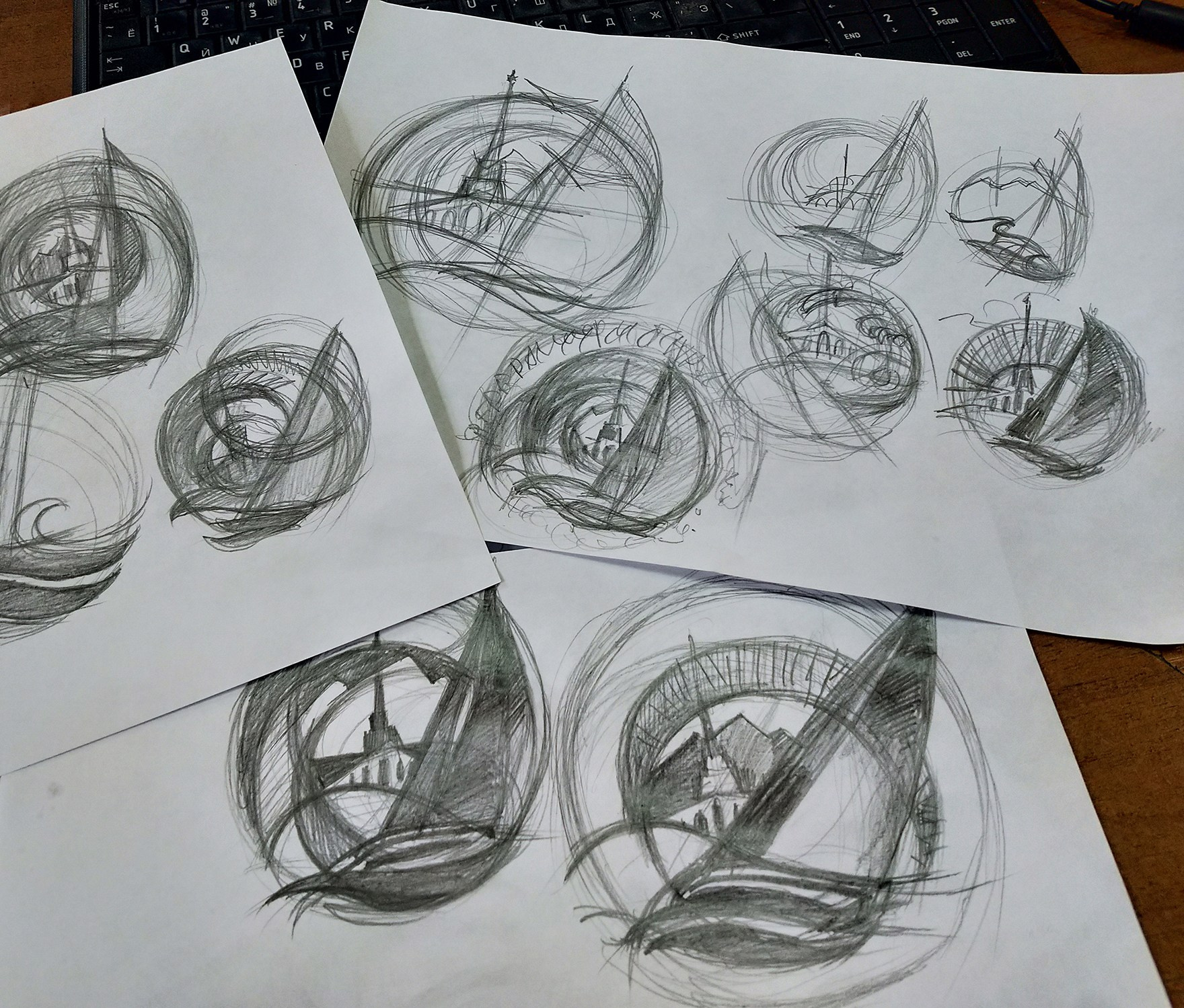 Логотип для Федерации парусного спорта г. сочи. Интерьерный дизайнер в Сочи Поплавская Татьяна. Проектирование интерьеров и организация процесса ремонта